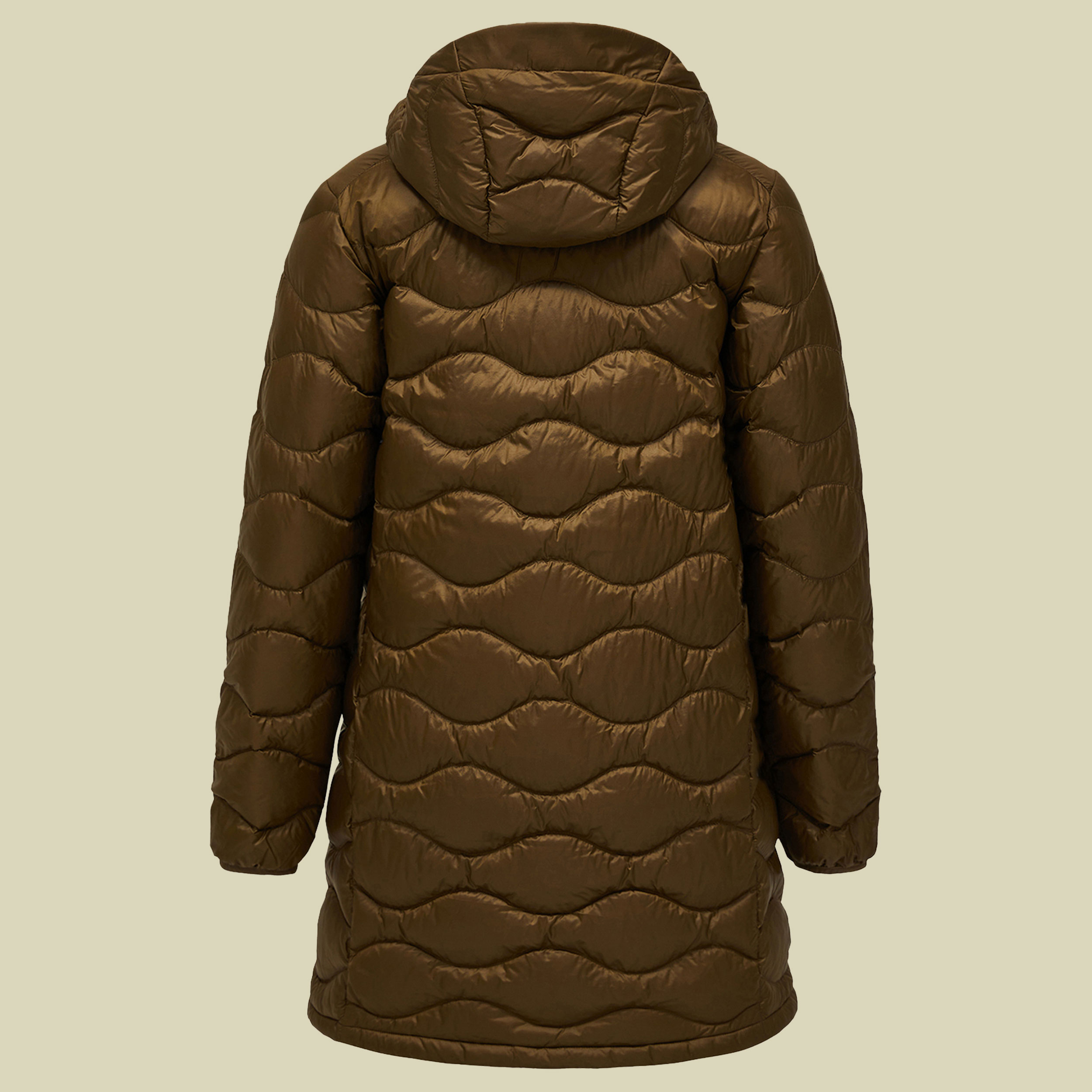 Helium Down Parka Women XS braun - meadow moss