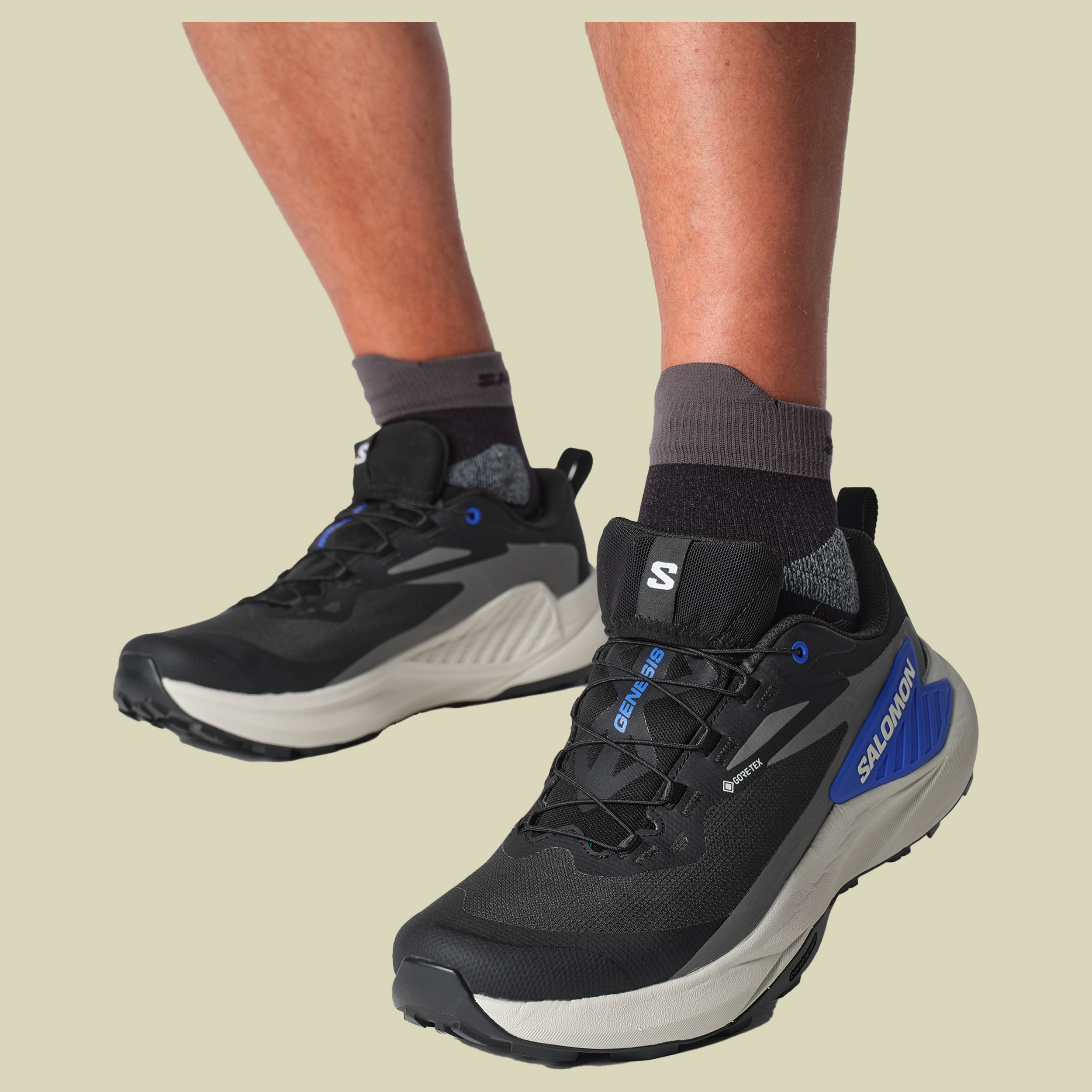 Genesis GTX Men UK 9 mehrfarbig II -. Farbe black/lunar rock/french blue