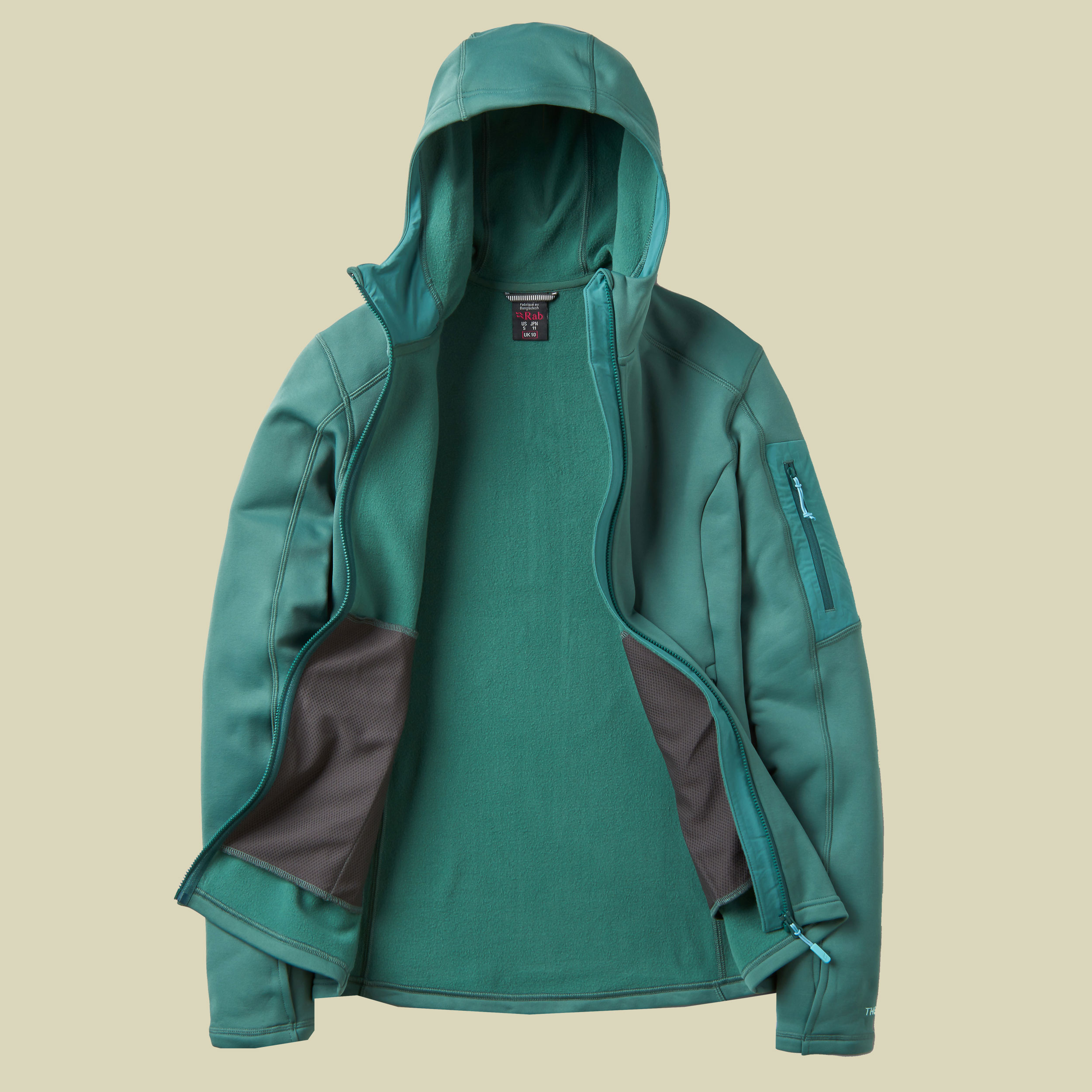 Modulus Hoody Women 44 (16) grün - eucalyptus