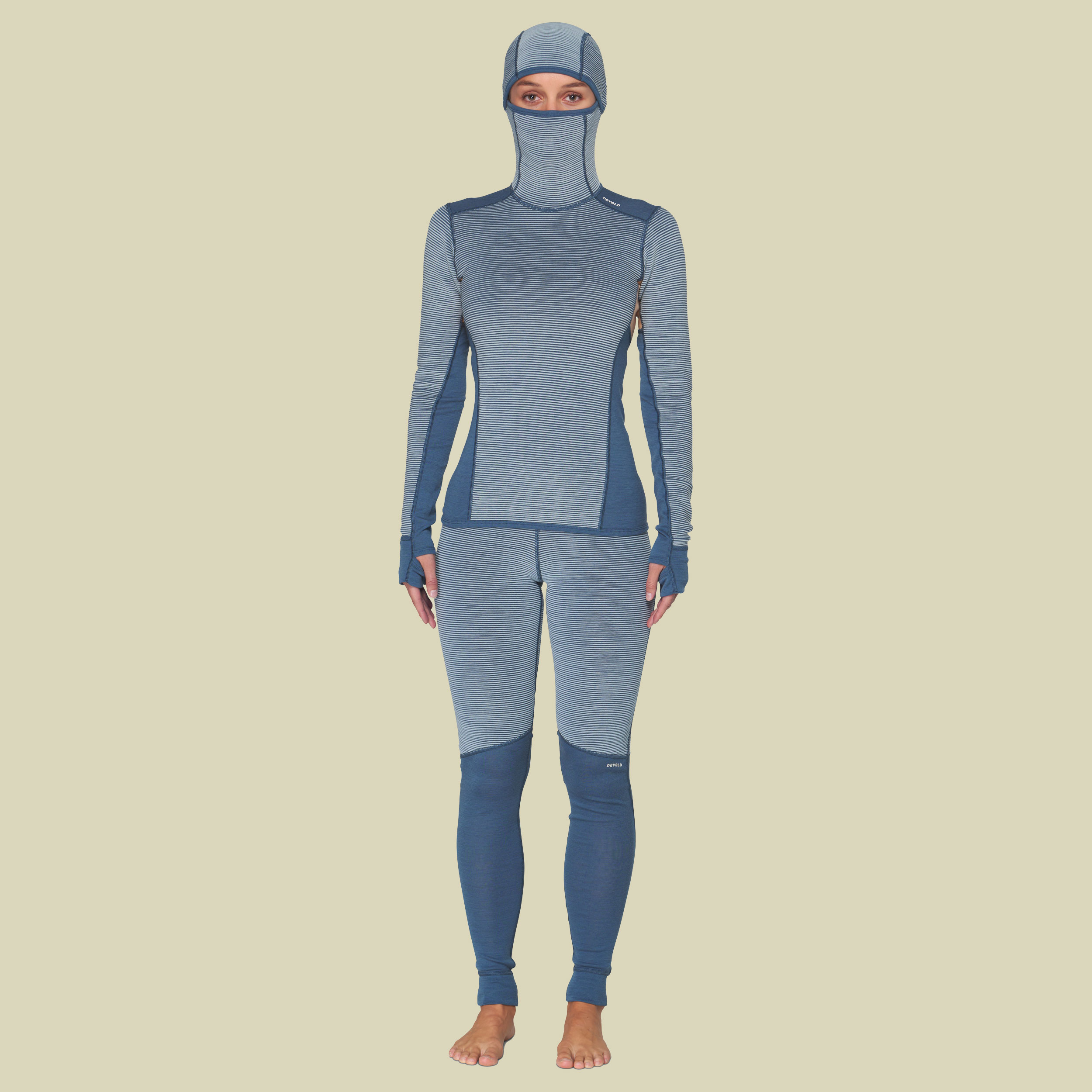 Reverso Merino Hoodie Woman S blau - dawn