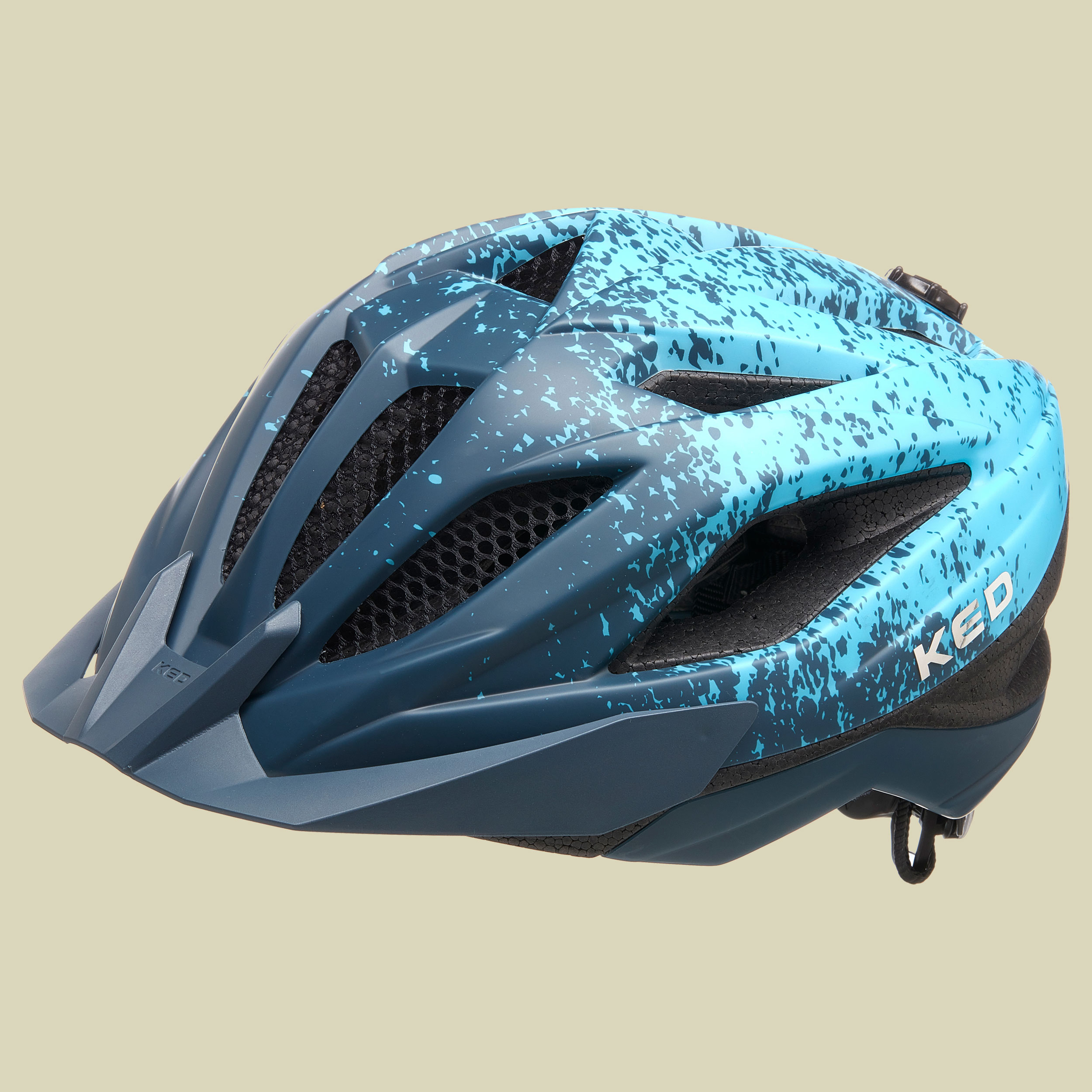 deep blue cyan matt