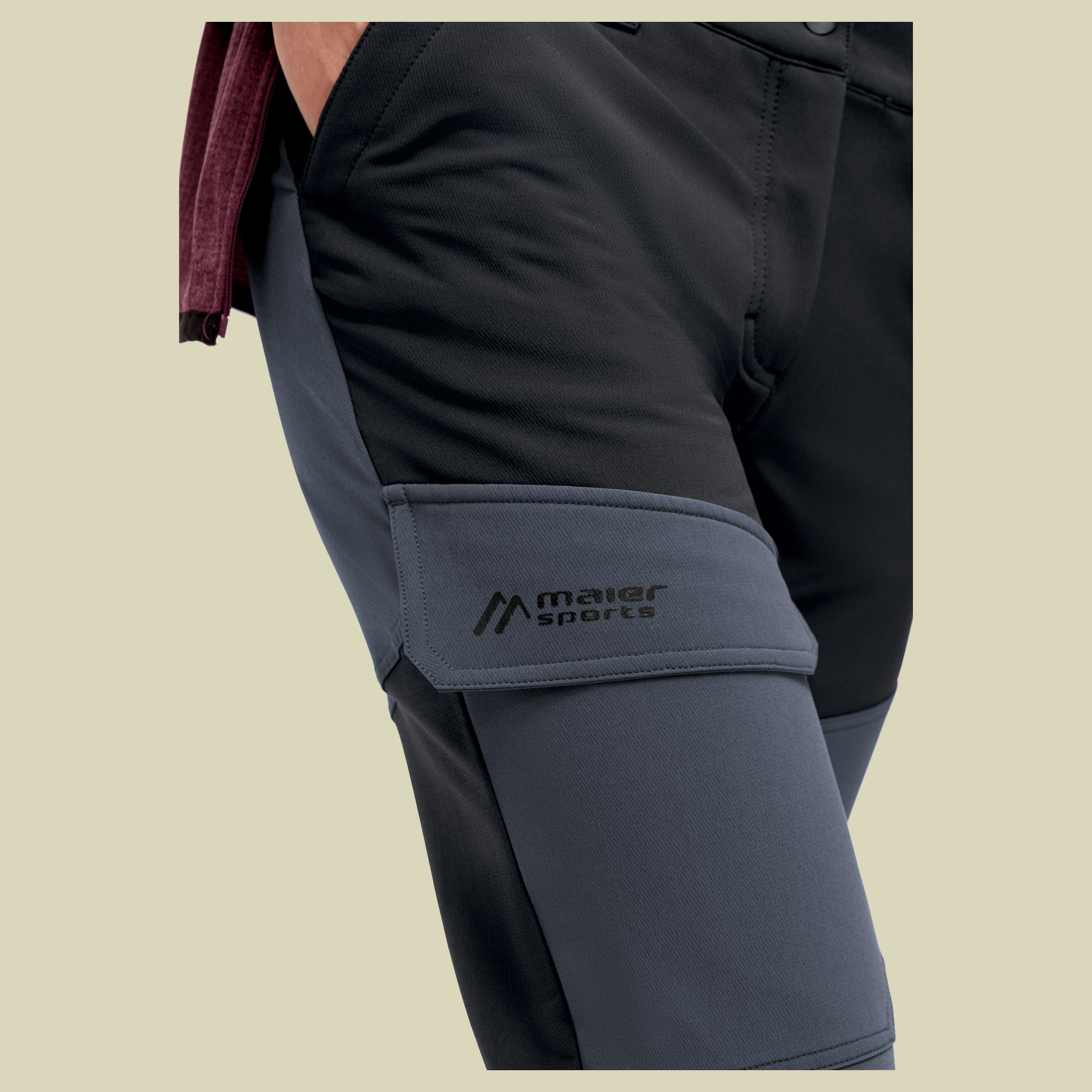 FleeceFlex Women 42 schwarz - black/graphite
