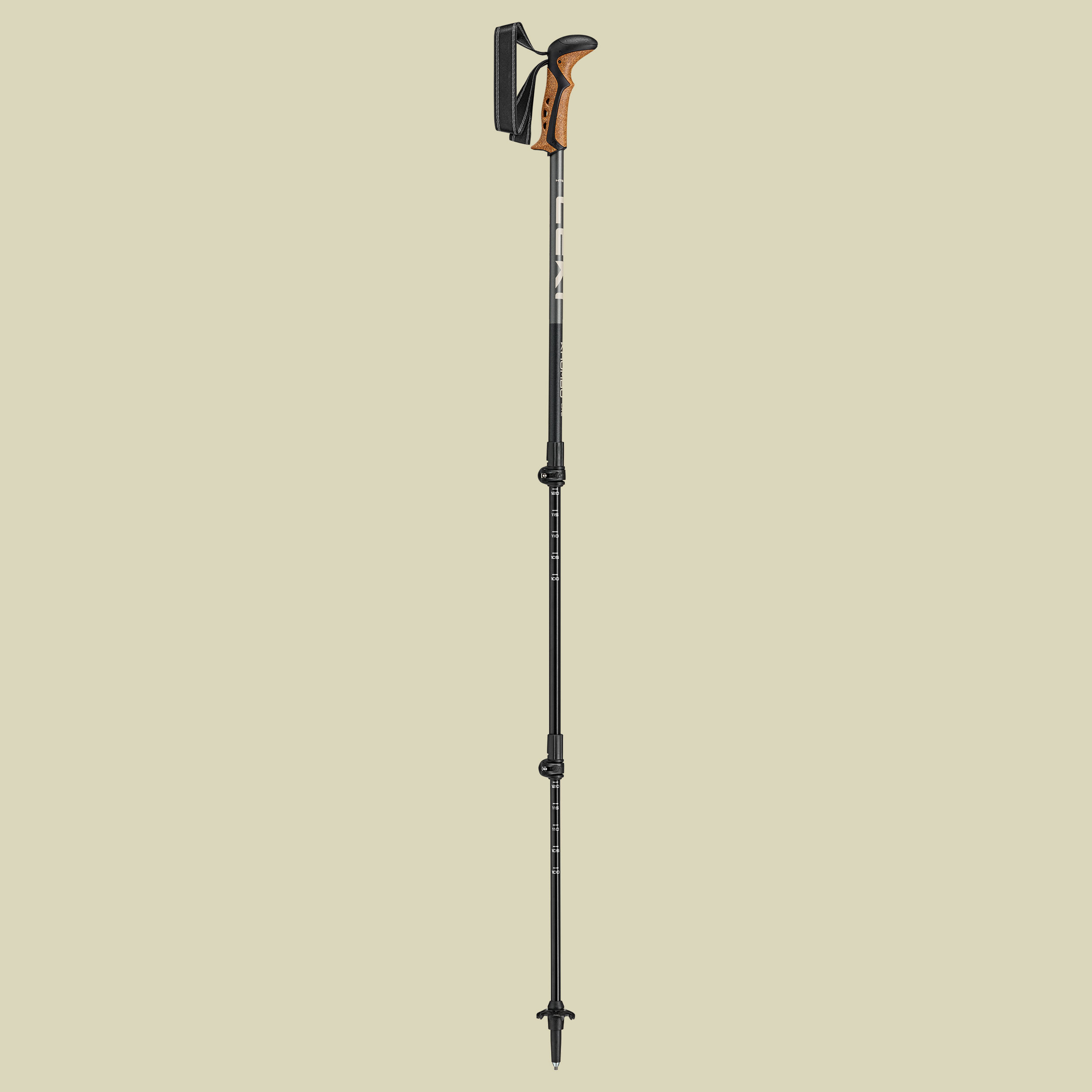 Khumbu Lite Länge 100 - 135 cm Farbe black-pale clay light-dark anthracite