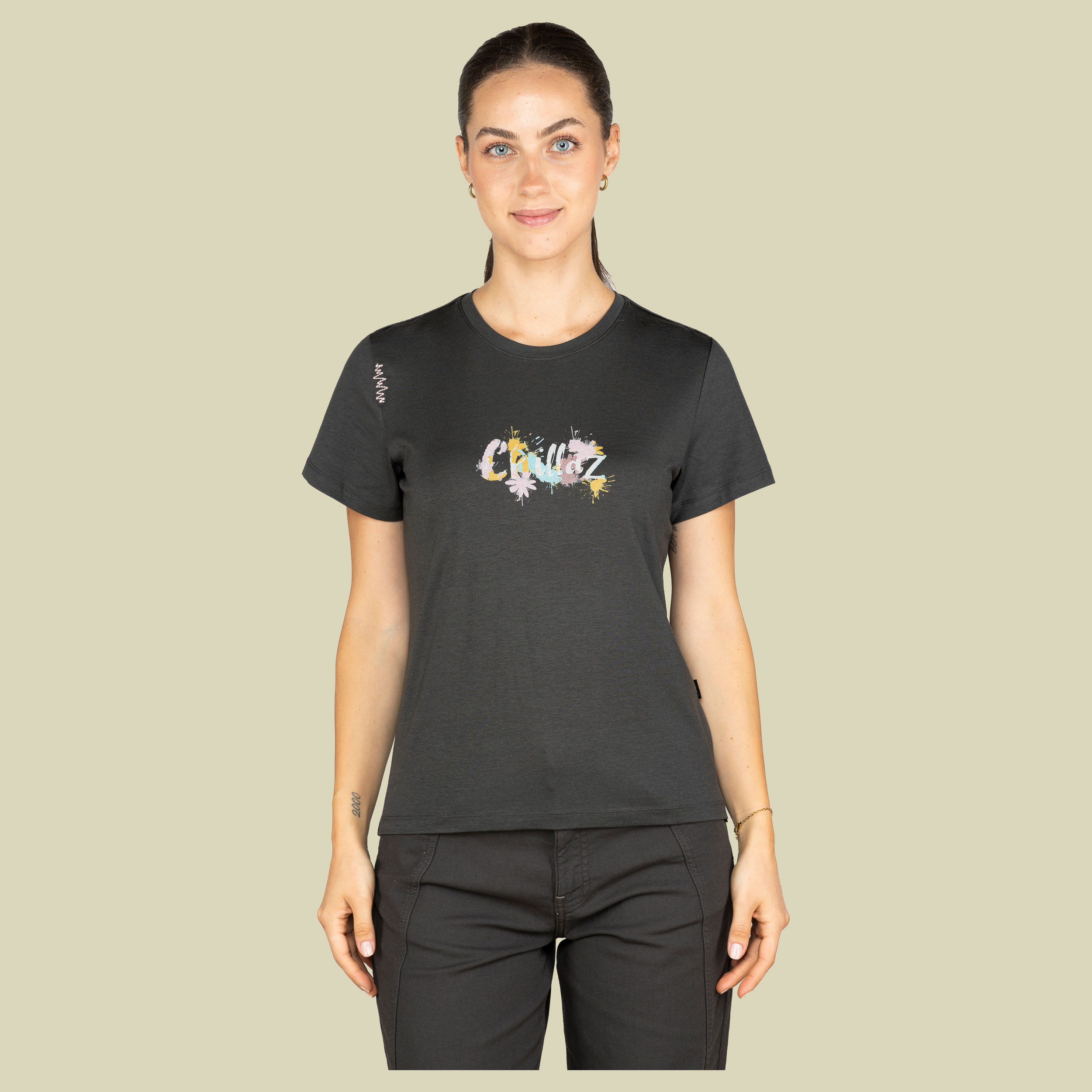 Iseo Floral Vibes Woman 42 schwarz - Farbe titan