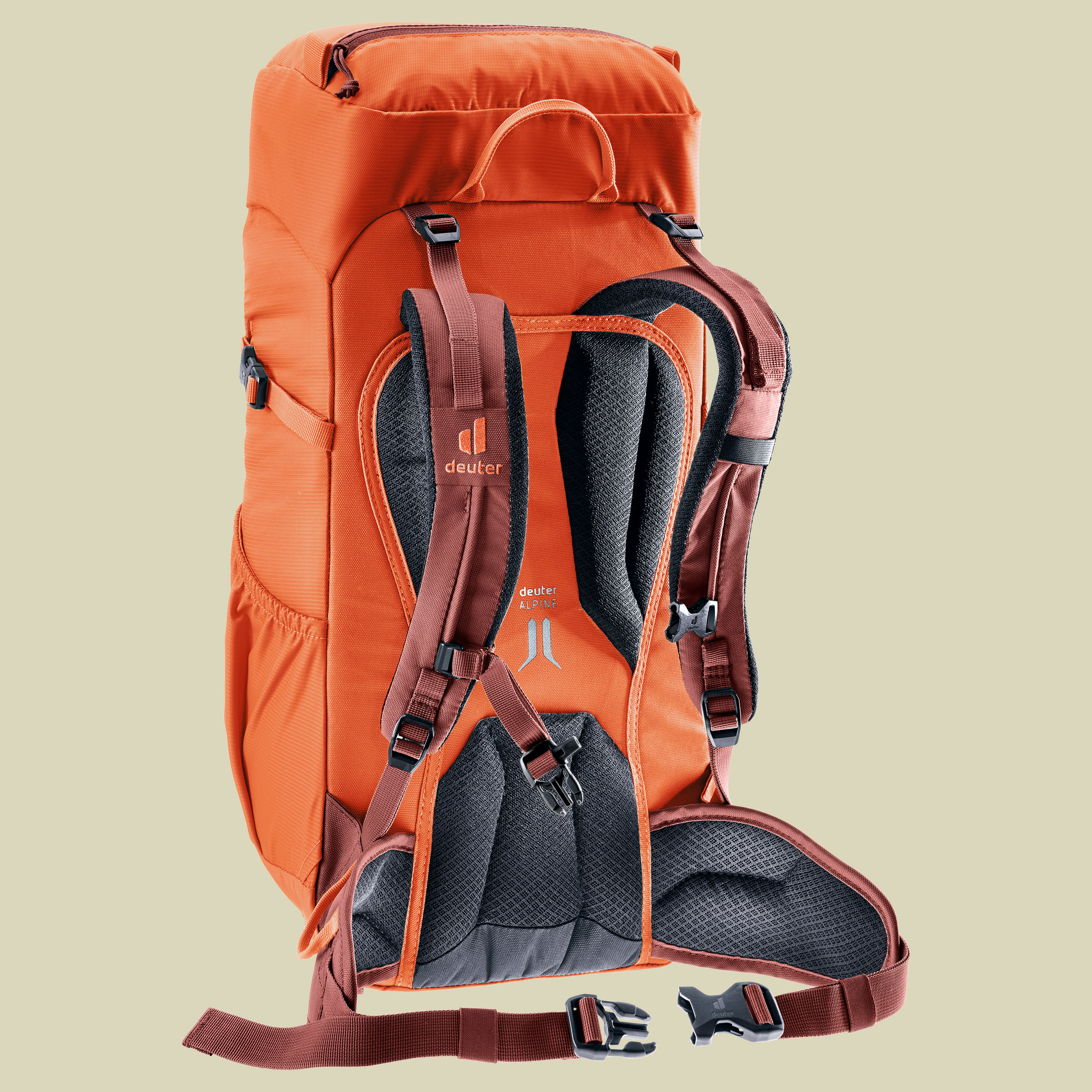 Climber 22 Kids orange 22 - farbe papaya-redwood