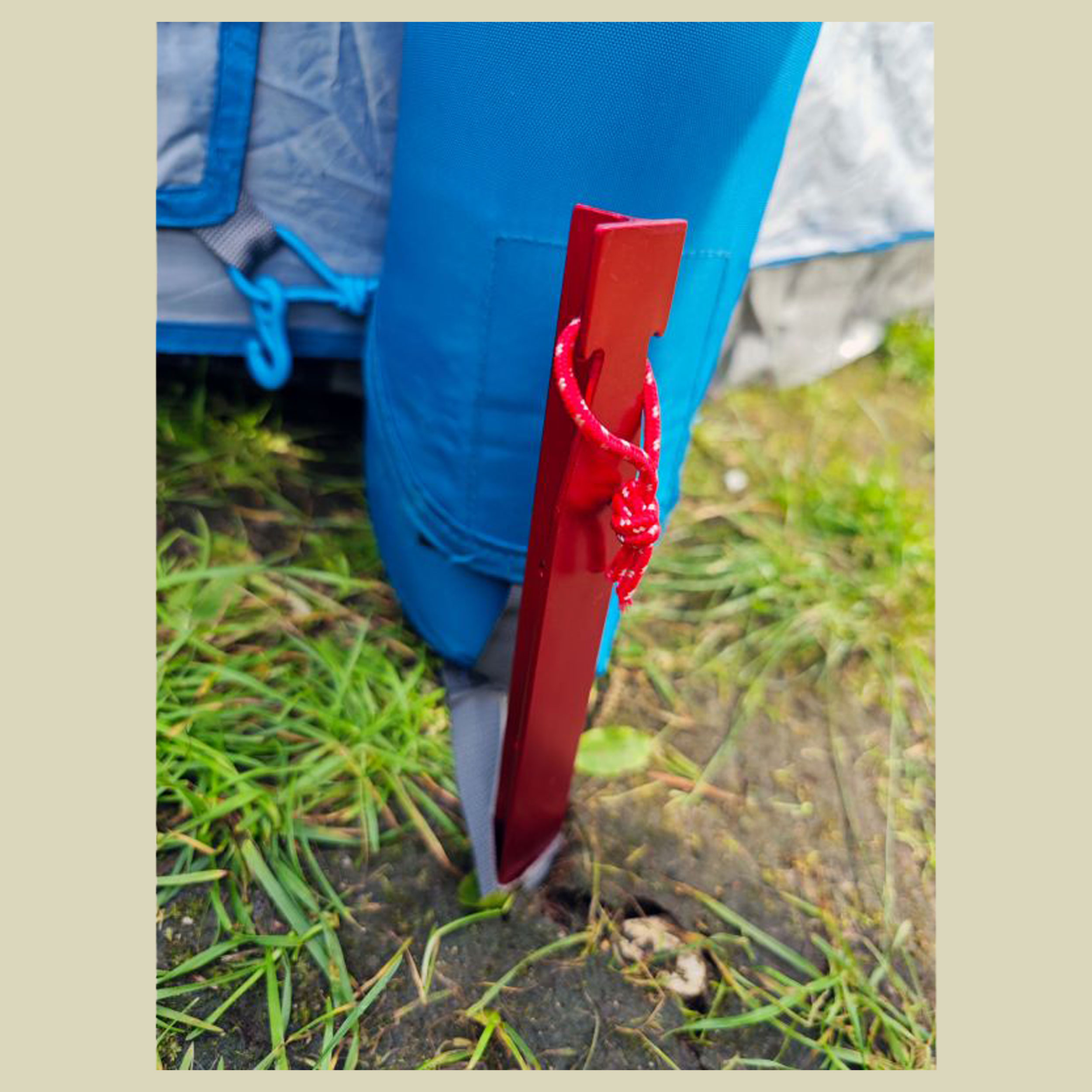 Zelthering 'T-Stake' 25 cm - 4er Pack