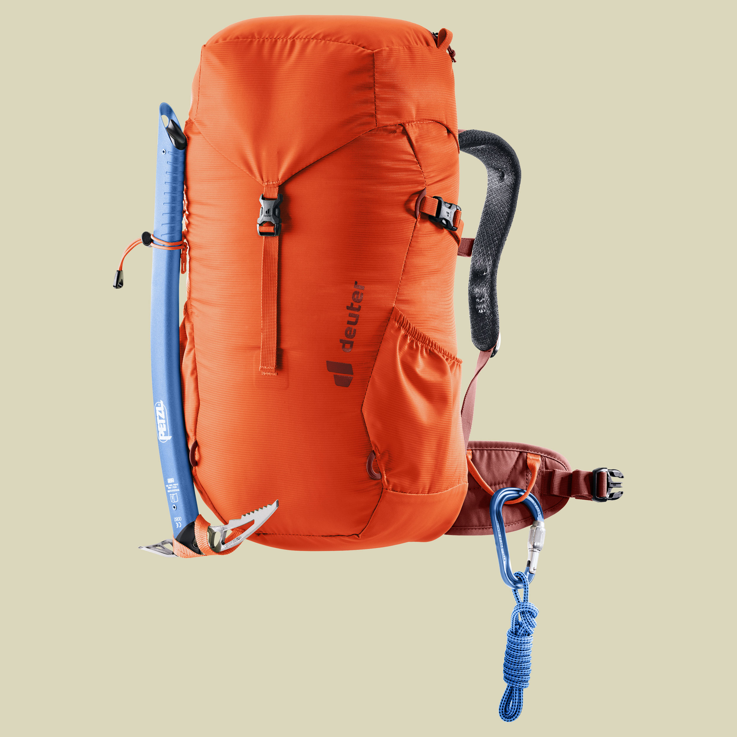 Climber 22 Kids orange 22 - farbe papaya-redwood