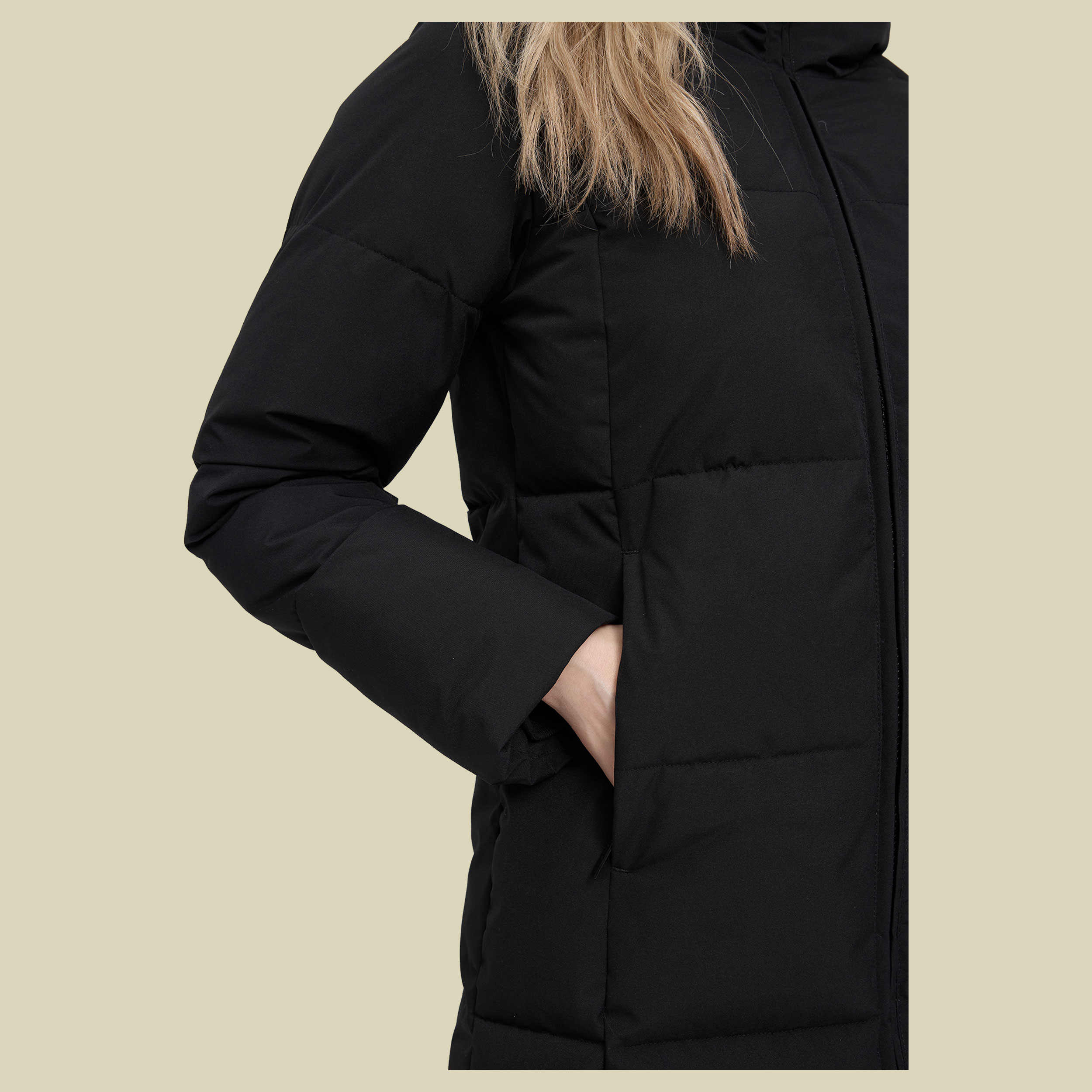 Basic Puffer Coat Women XL schwarz1 - black