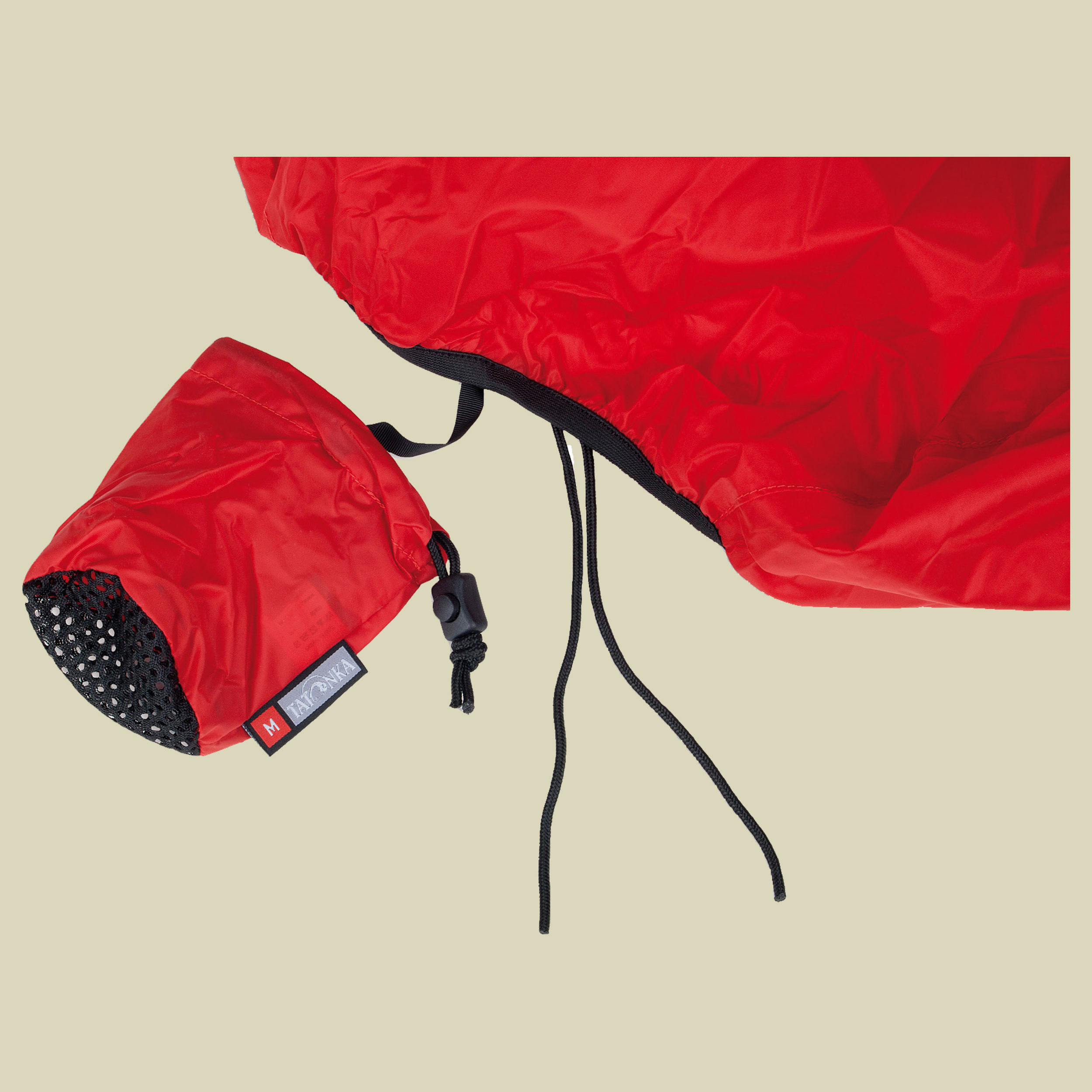 Rain Flap M Größe M Farbe red