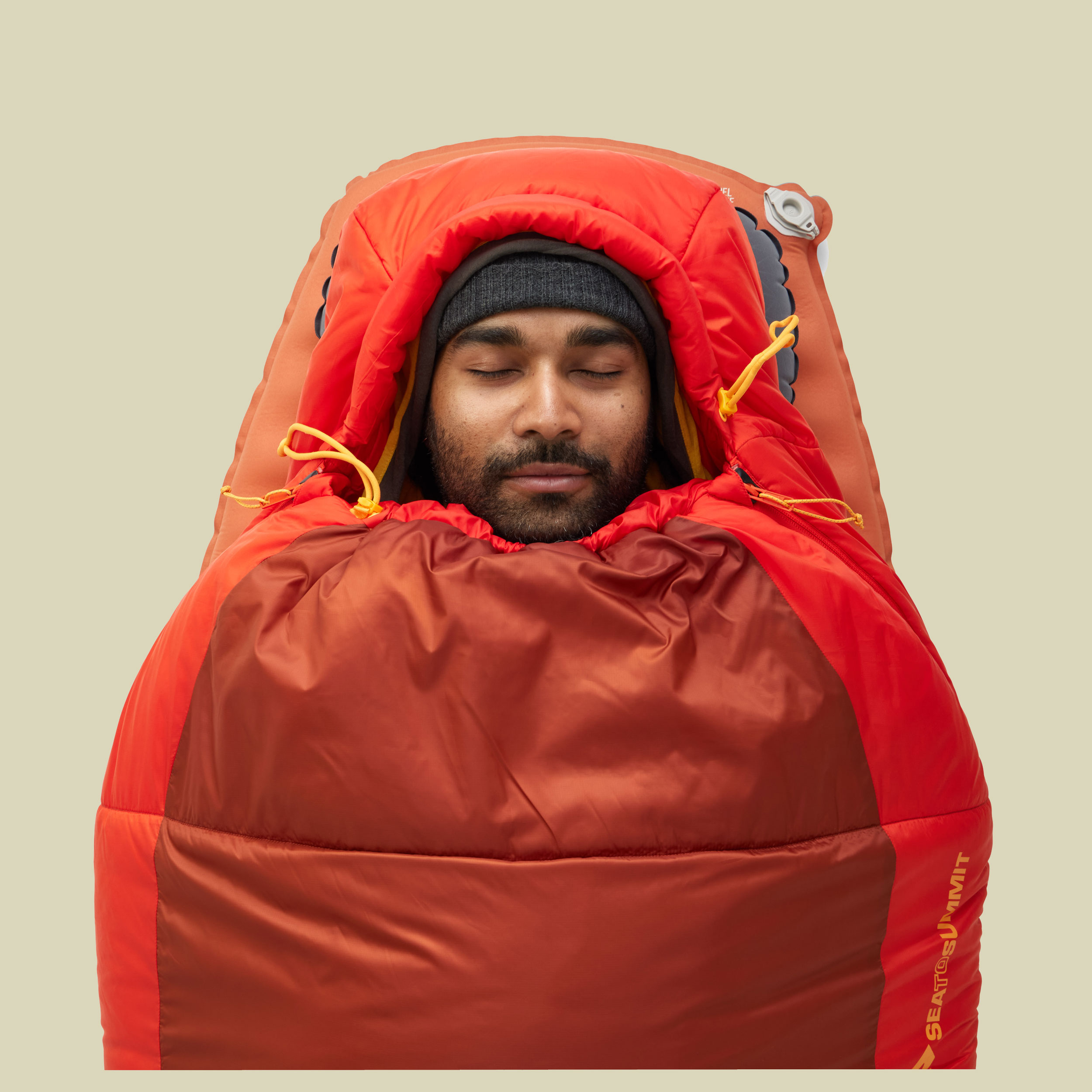 Hamelin Synthetic Sleeping Bag -9 C rot regular 185 cm - Farbe picante