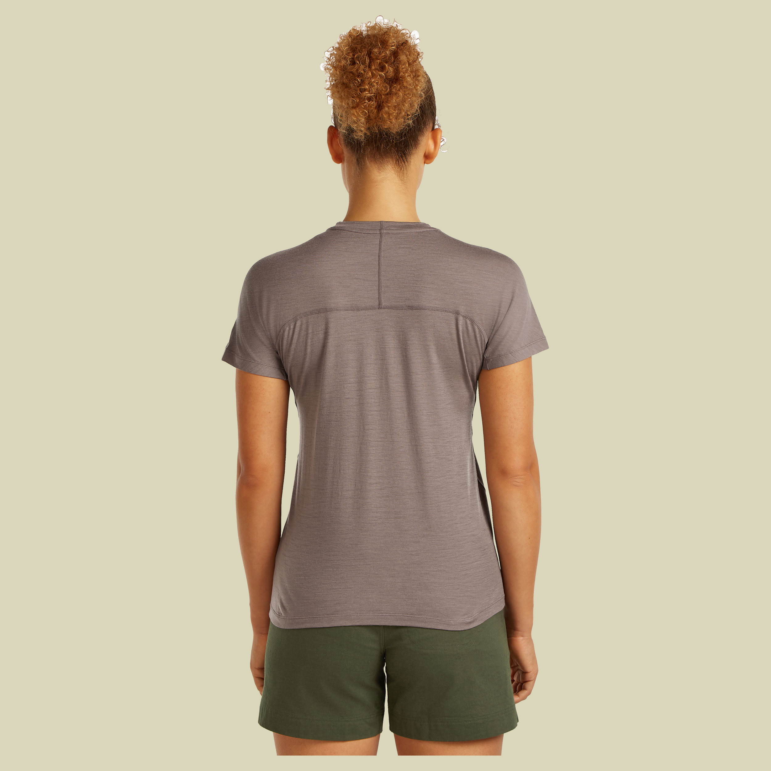 150 MerinoFine Ace SS Tee Women XL braun - porcini