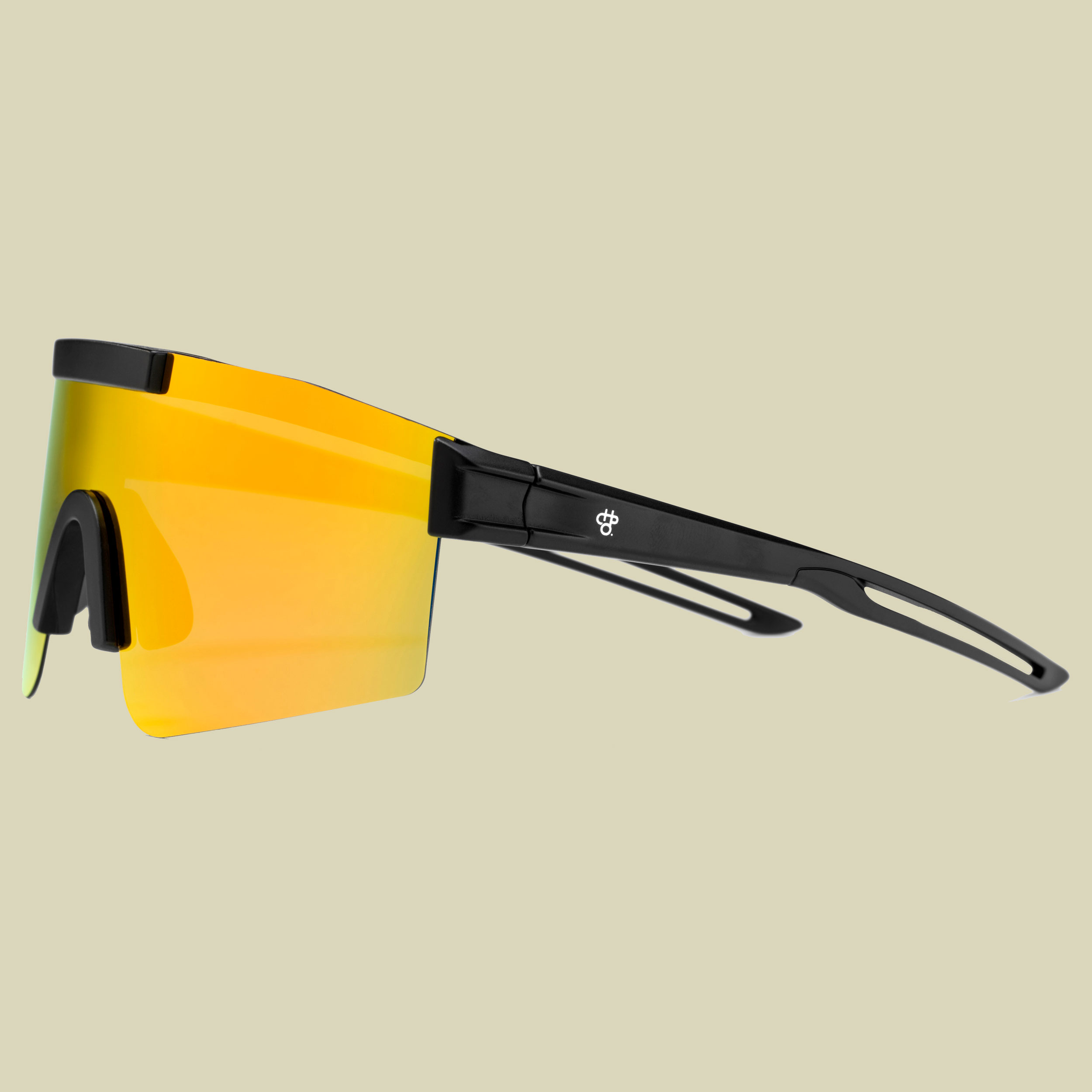 Luca one size schwarz - black/red mirror