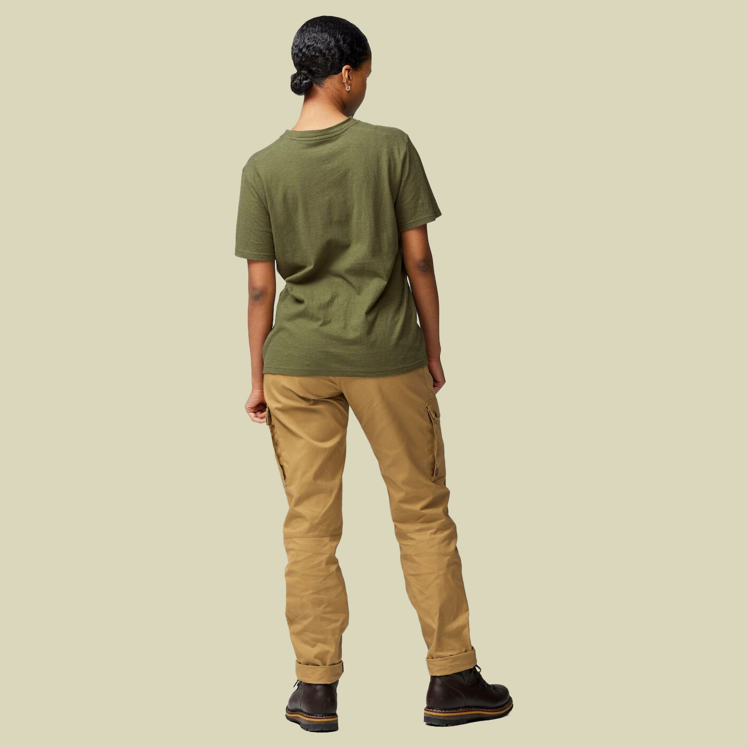 Hemp Blend T-Shirt Women S grün - green