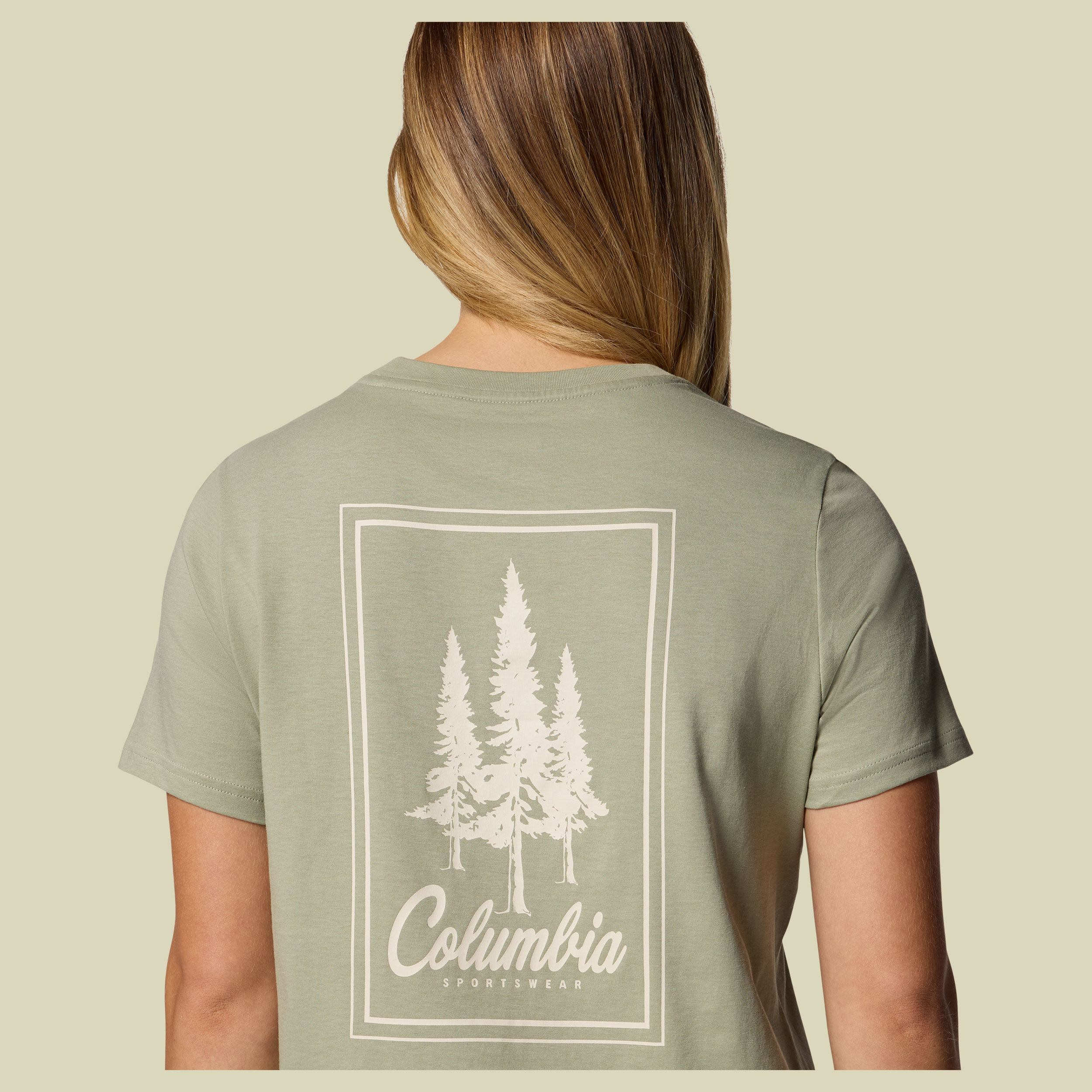 Rolling Bend Graphic SS Women XL grün - safari/timberline trio