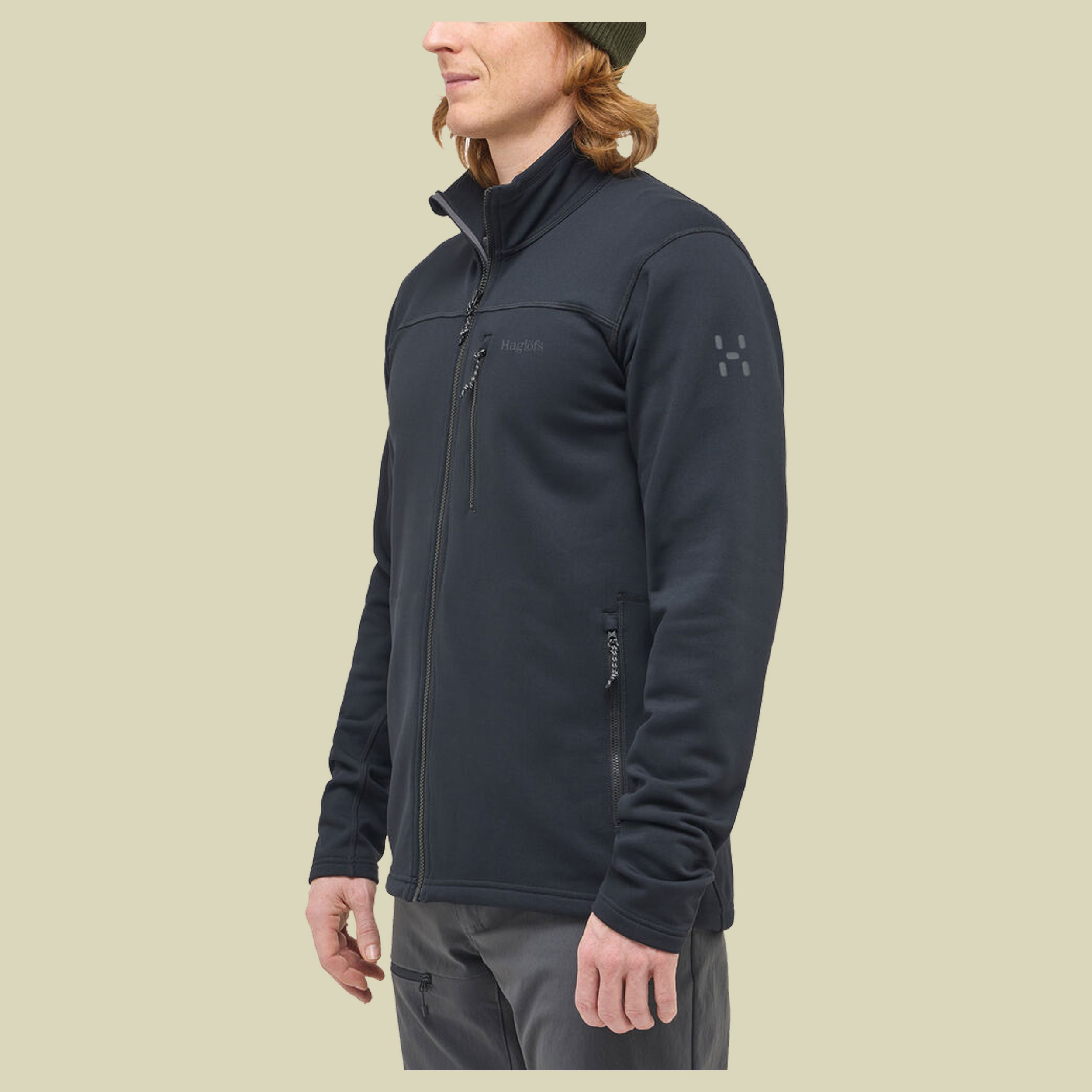 Rosson Mid Jacket Men XXL schwarz - true black