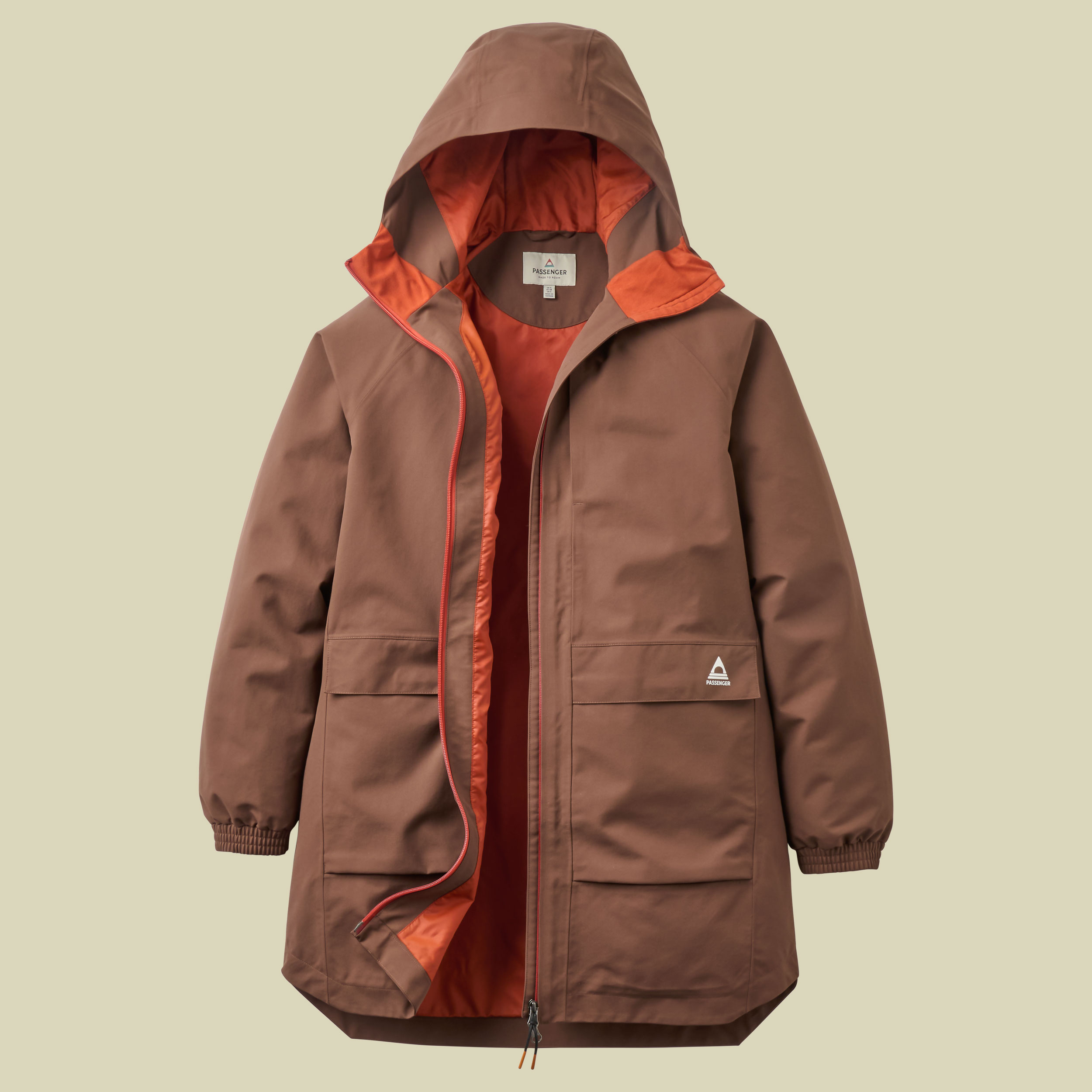 Serein Waterproof Parka Women XS Chestnut