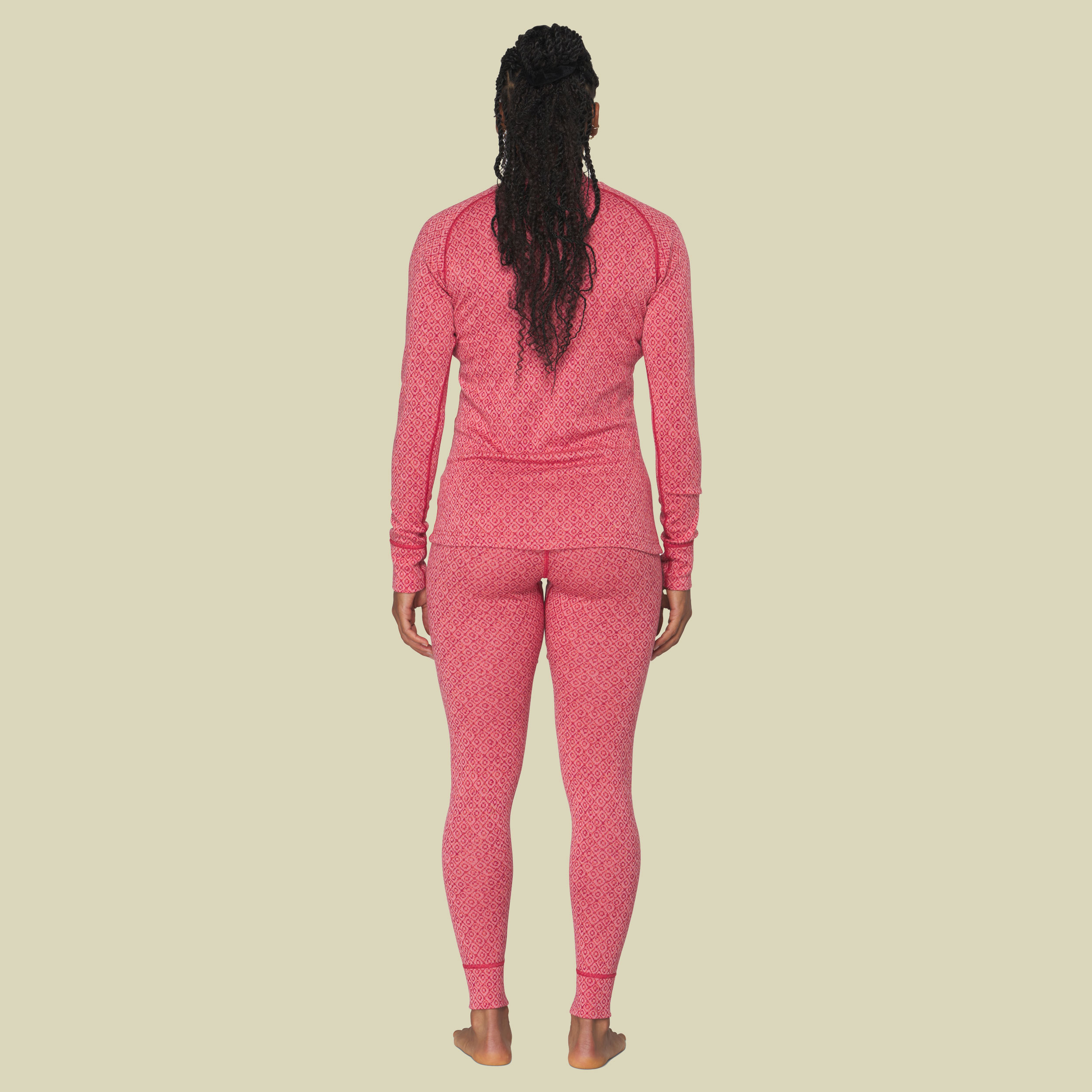 Signaure Silk 230 Cross Neck Woman L pink - apricot