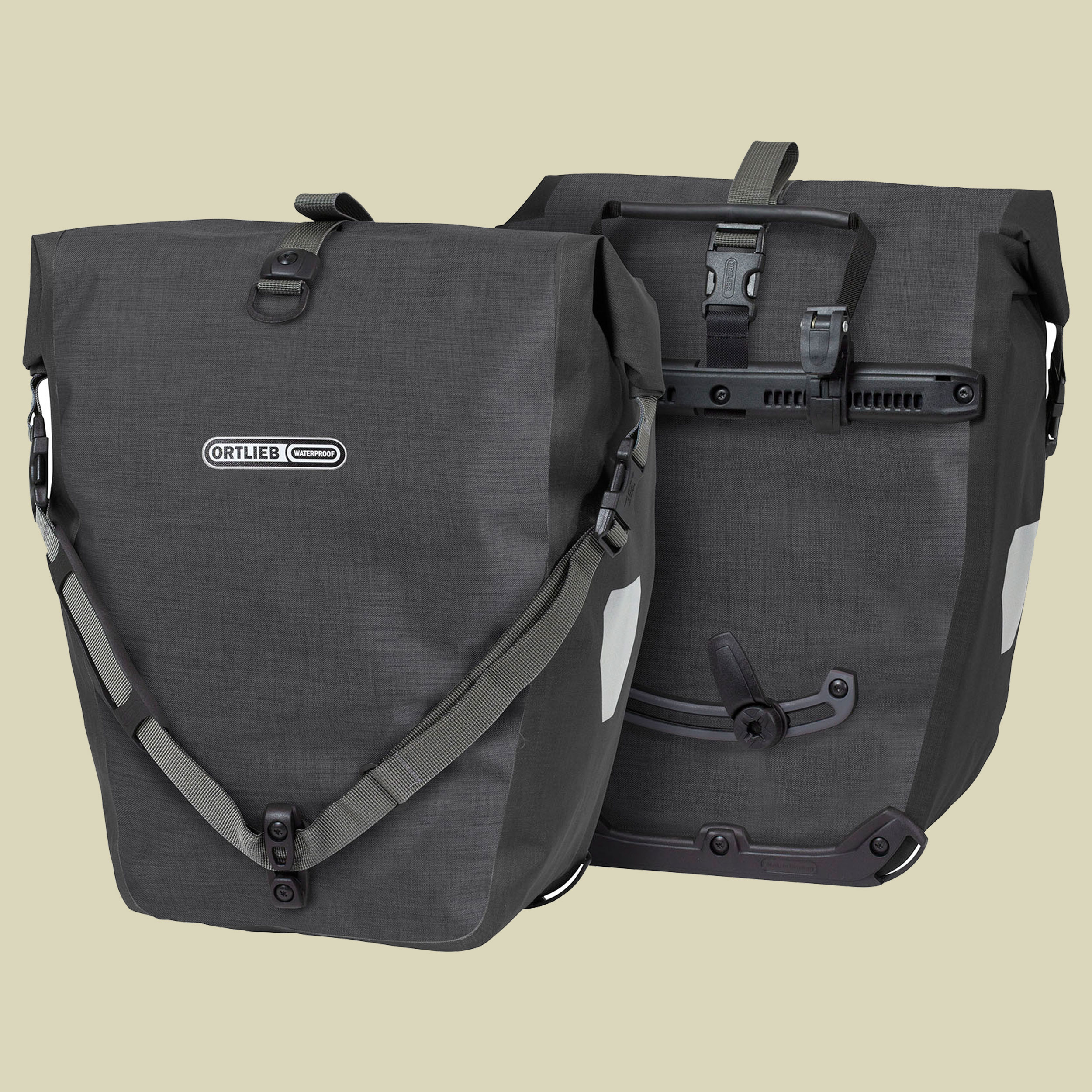 Back-Roller Plus CR (Paar) granite-black 40