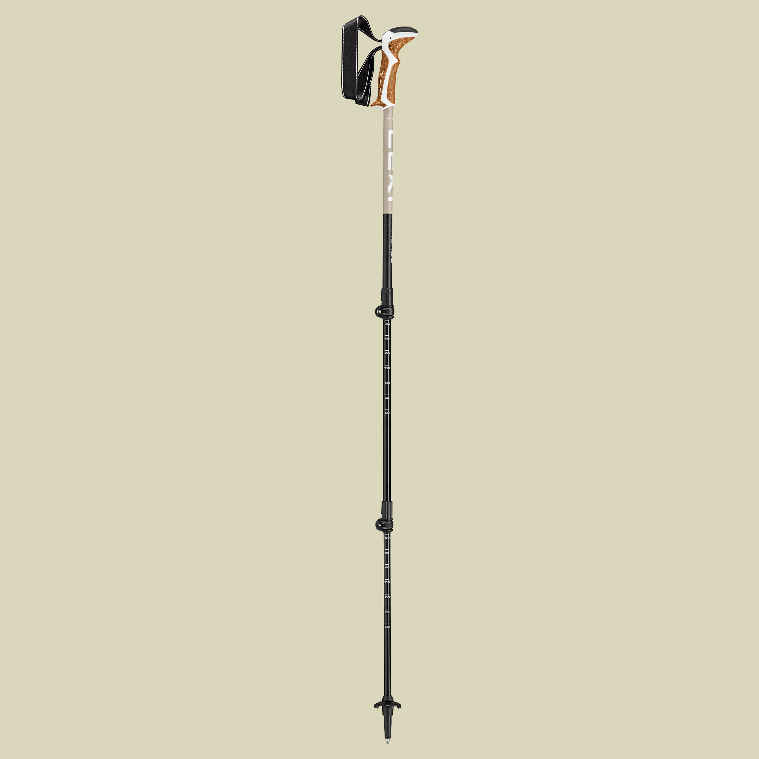 Khumbu Lite Compact Länge 90 - 125 cm Farbe pale clay light-black-white