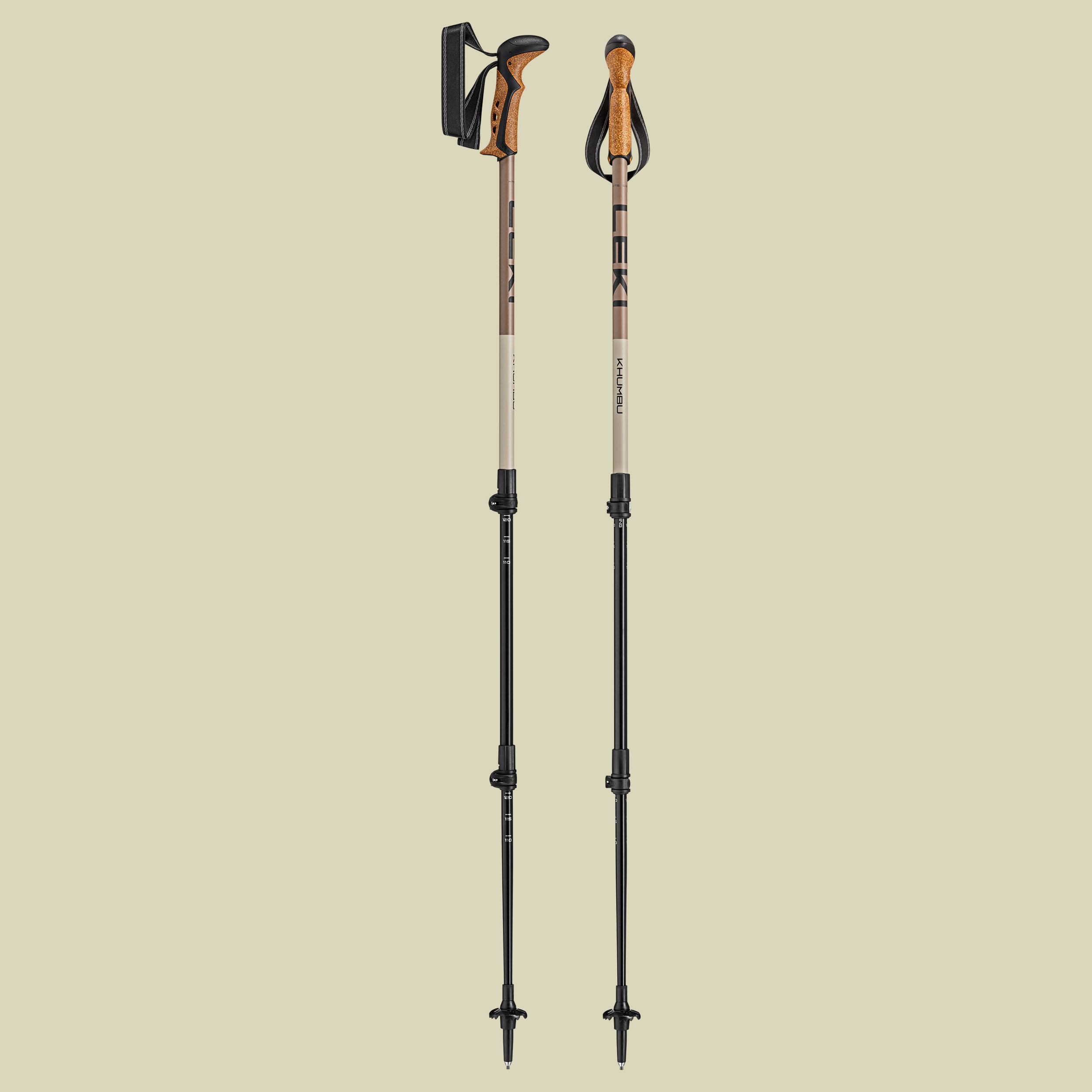 Khumbu Länge 110 - 145 cm Farbe black-pale clay light-pale clay dark