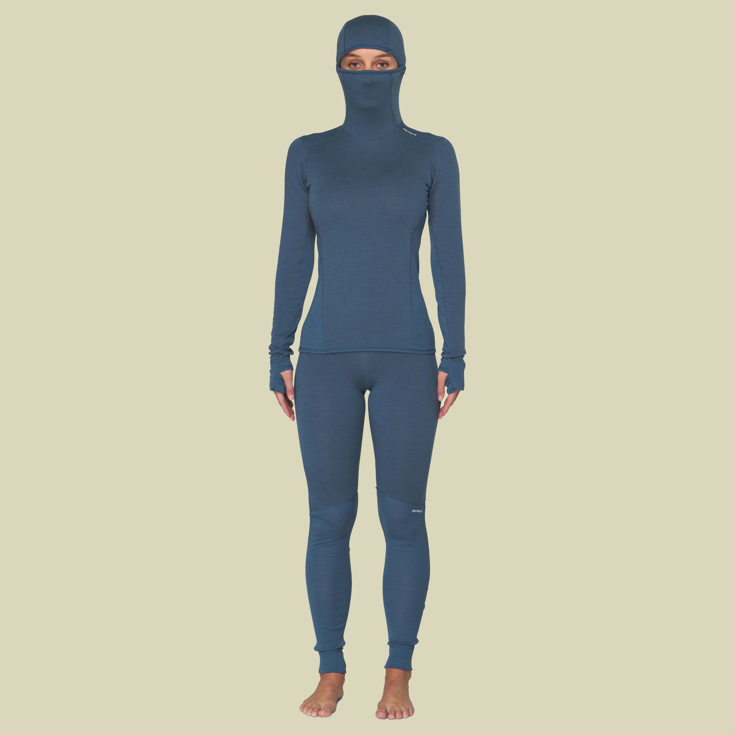 Reverso Merino Hoodie Woman S blau - dawn
