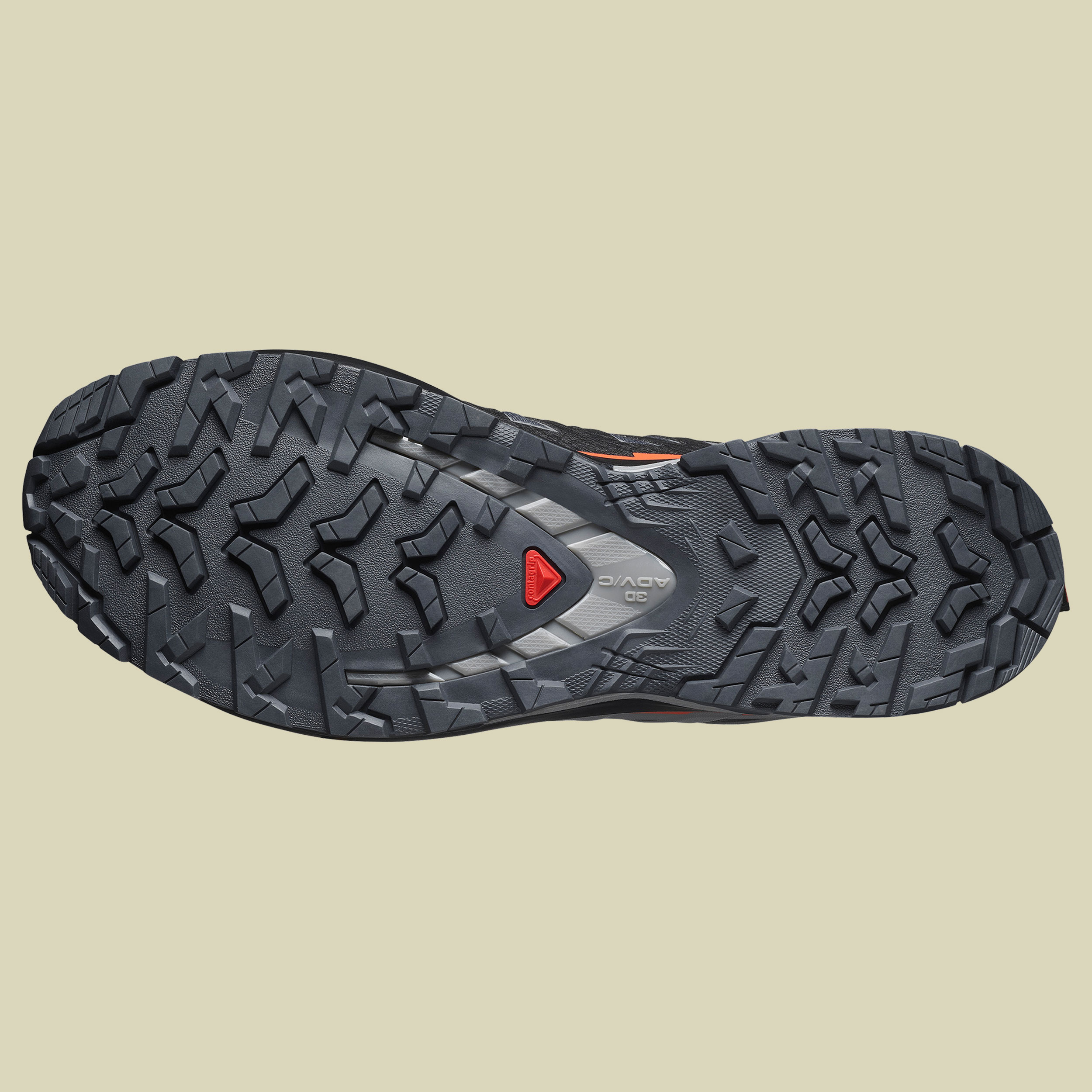 XA PRO 3D V9 GTX Men mehrfarbig 4 UK 10 - Farbe turbulence/black/burnt ochre