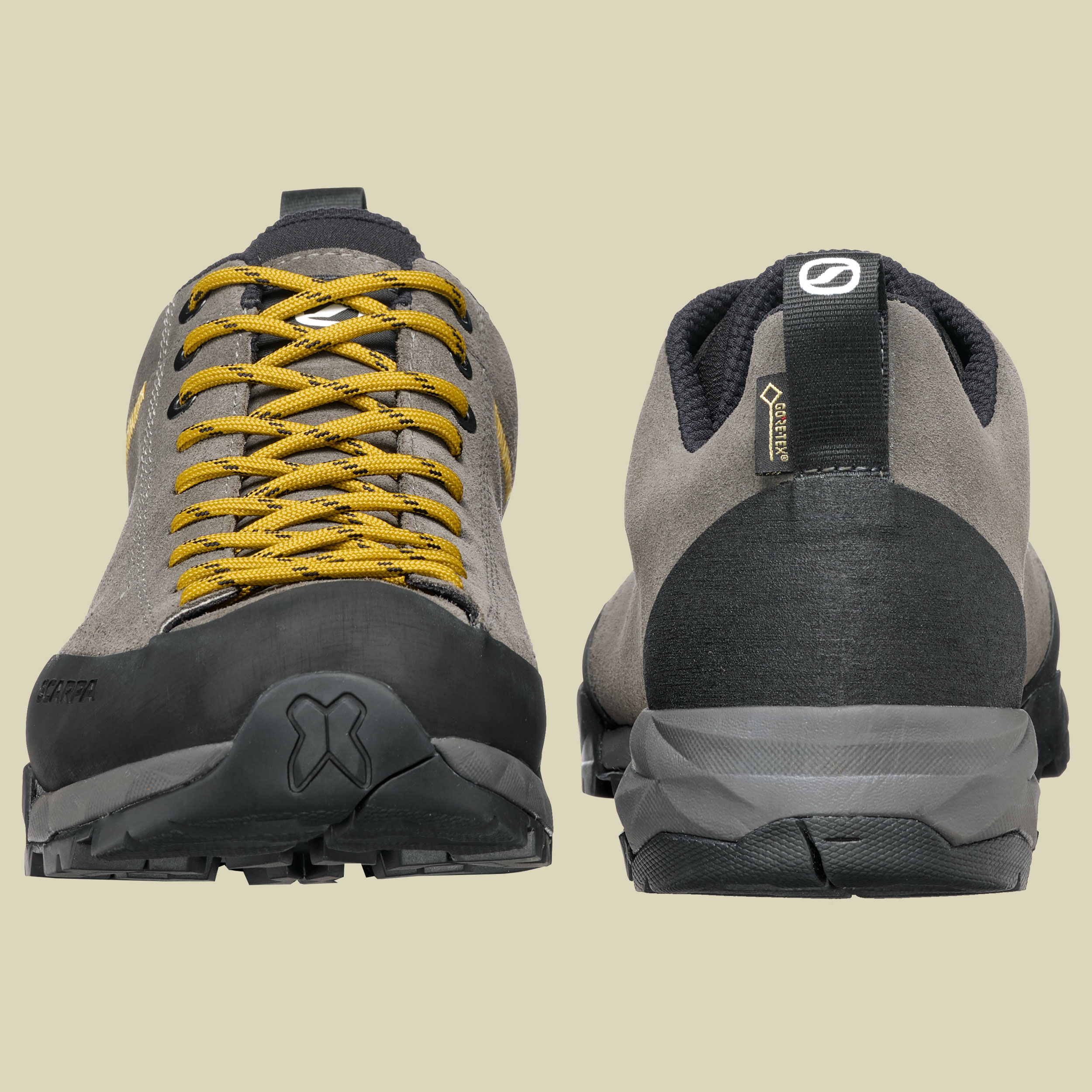 Mojito Trail GTX Wide Men grau 47 - titanium/mustard