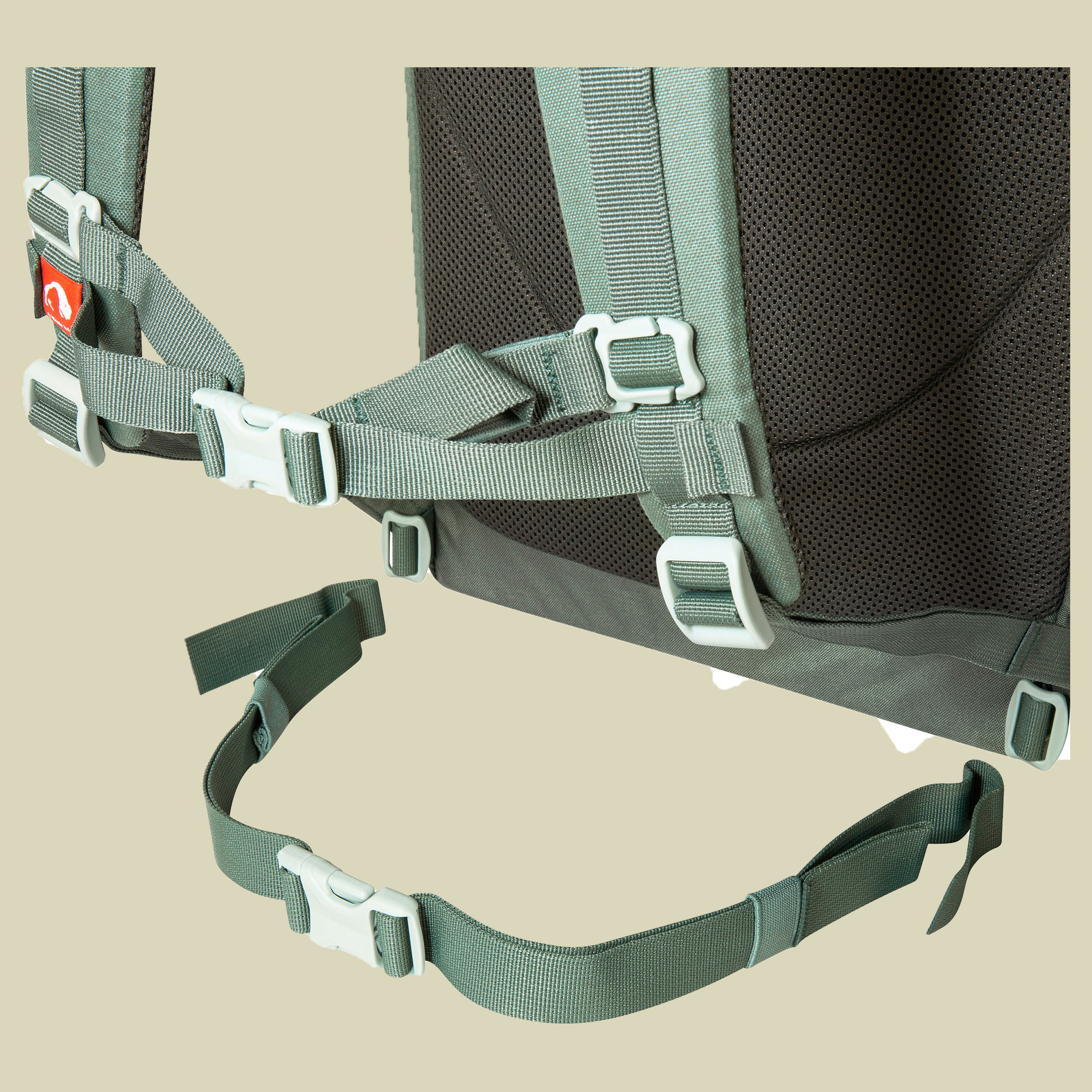 Grip Rolltop Pack 25 Kapok 25 grün - Farbe sage green