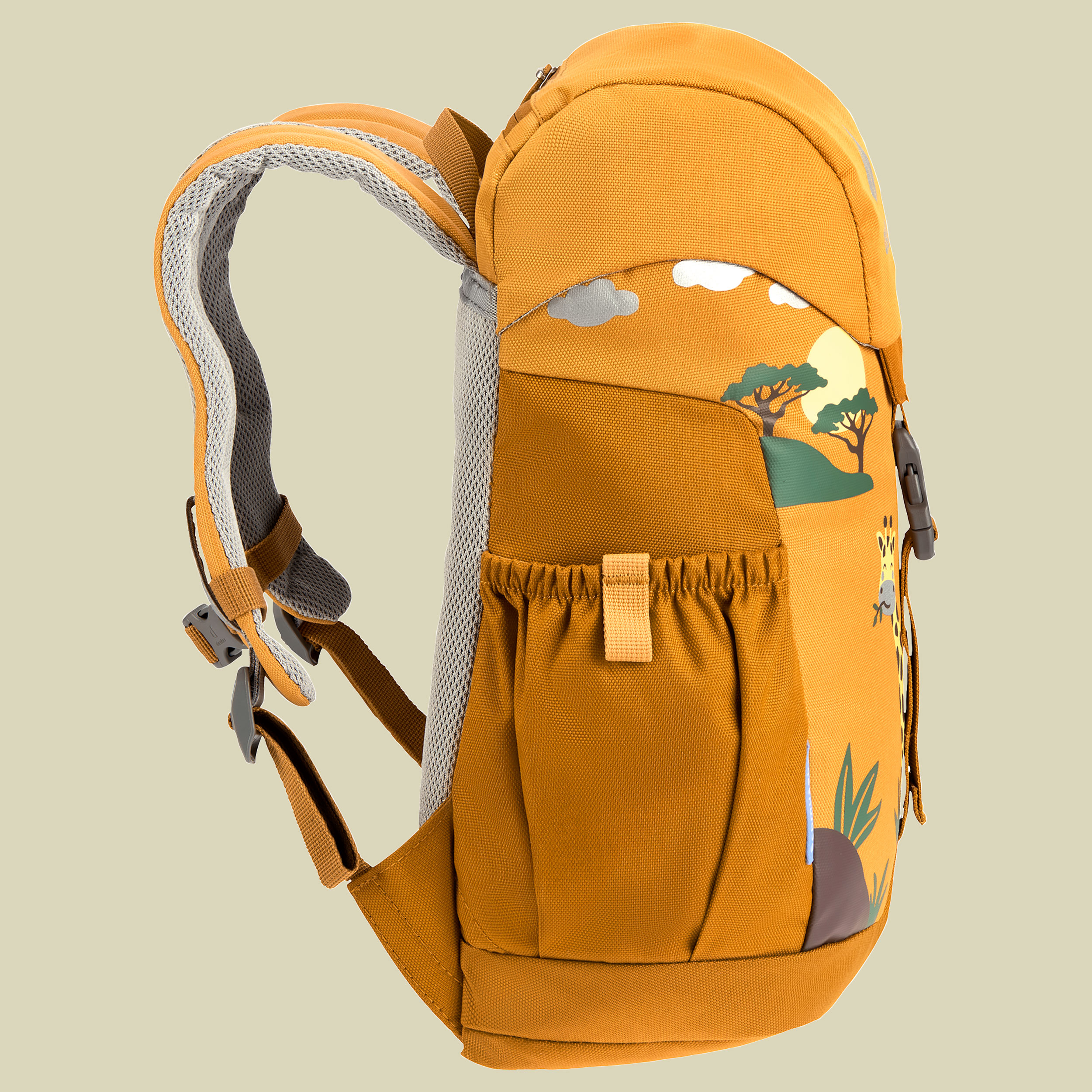 Schmusebär Kids orange 8 L - Farbe amber-maple