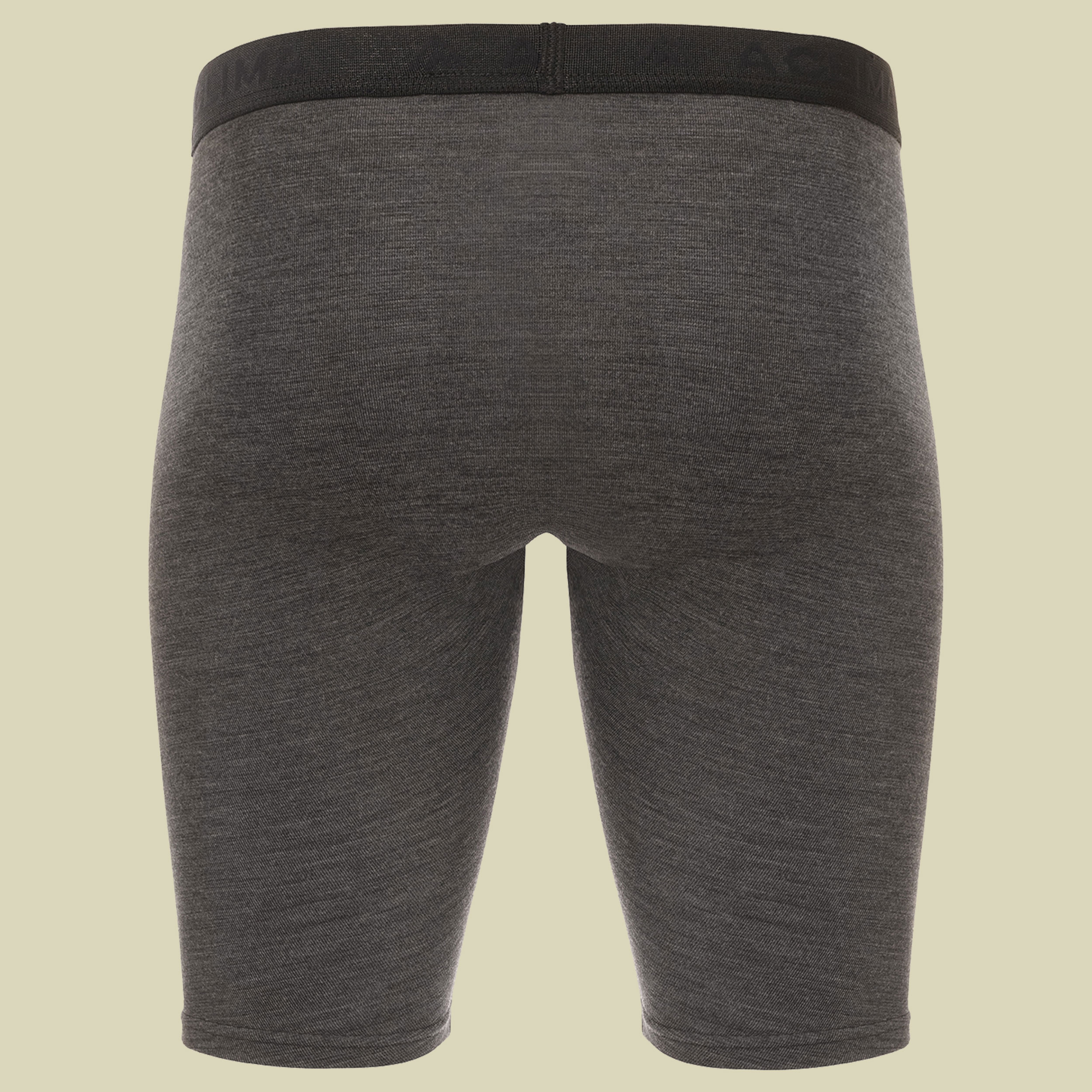 WarmWool Shorts Long w.WindWool Man Größe S Farbe jet black/marengo