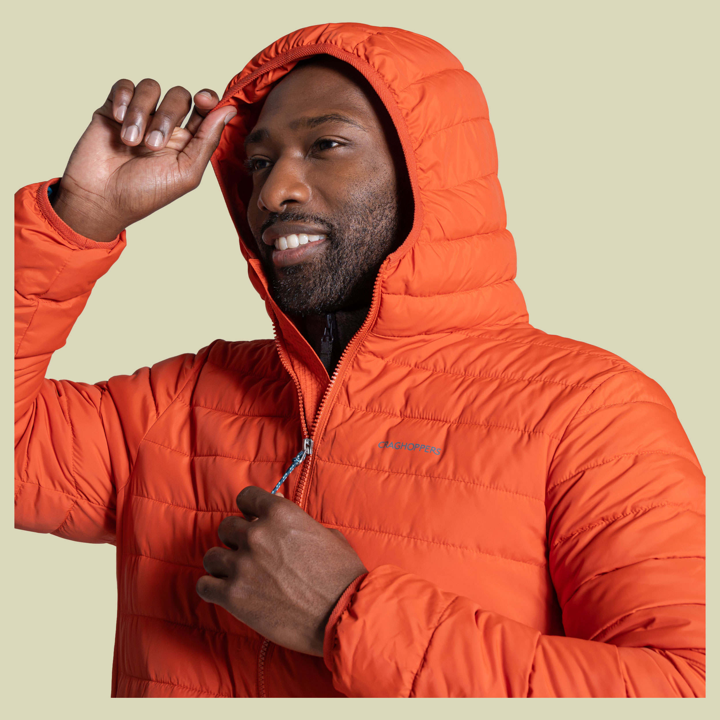 Compresslite IX Hooded Jacket  Men S orange - sedona