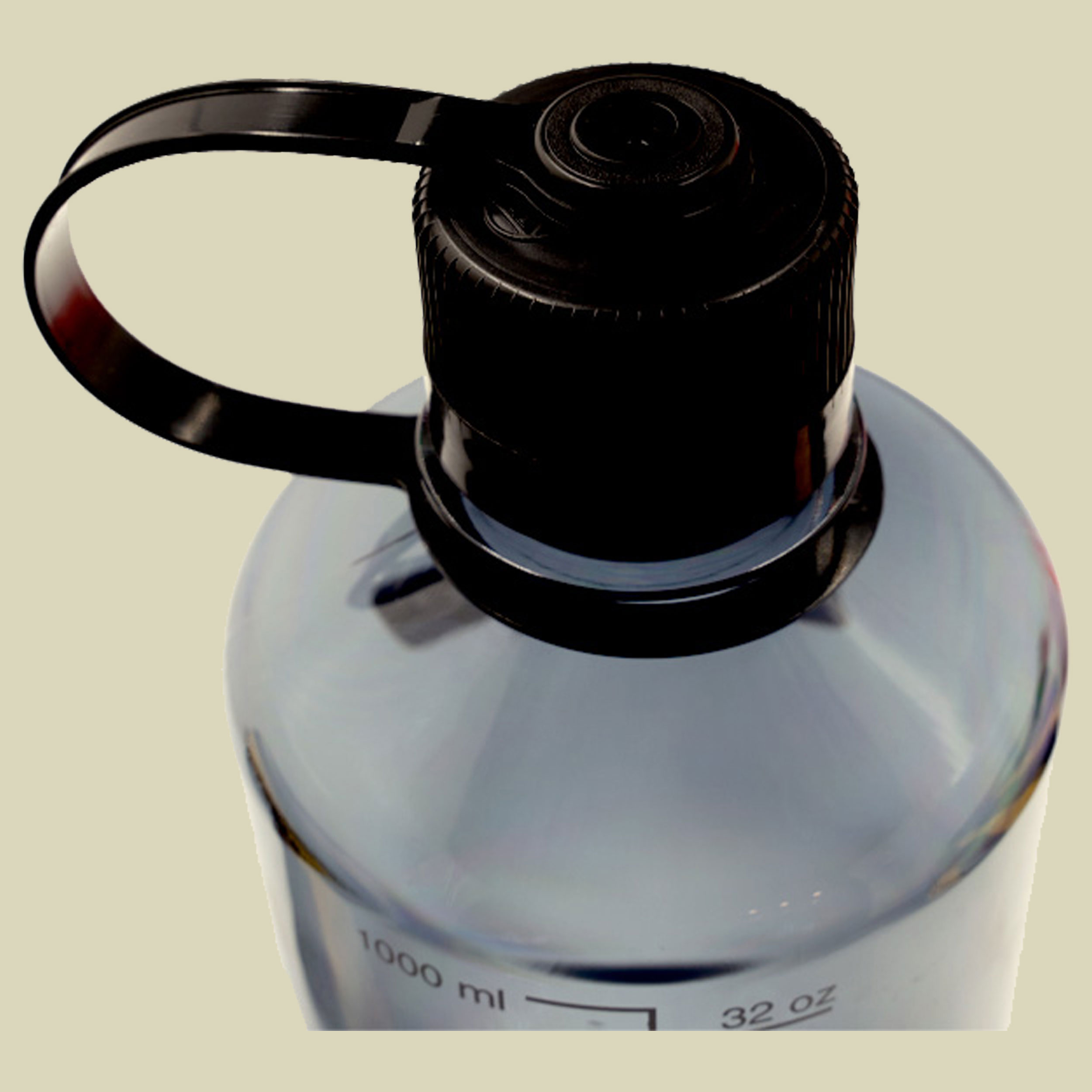 Nalgene Enghalsflasche Größe 1000 Farbe grau