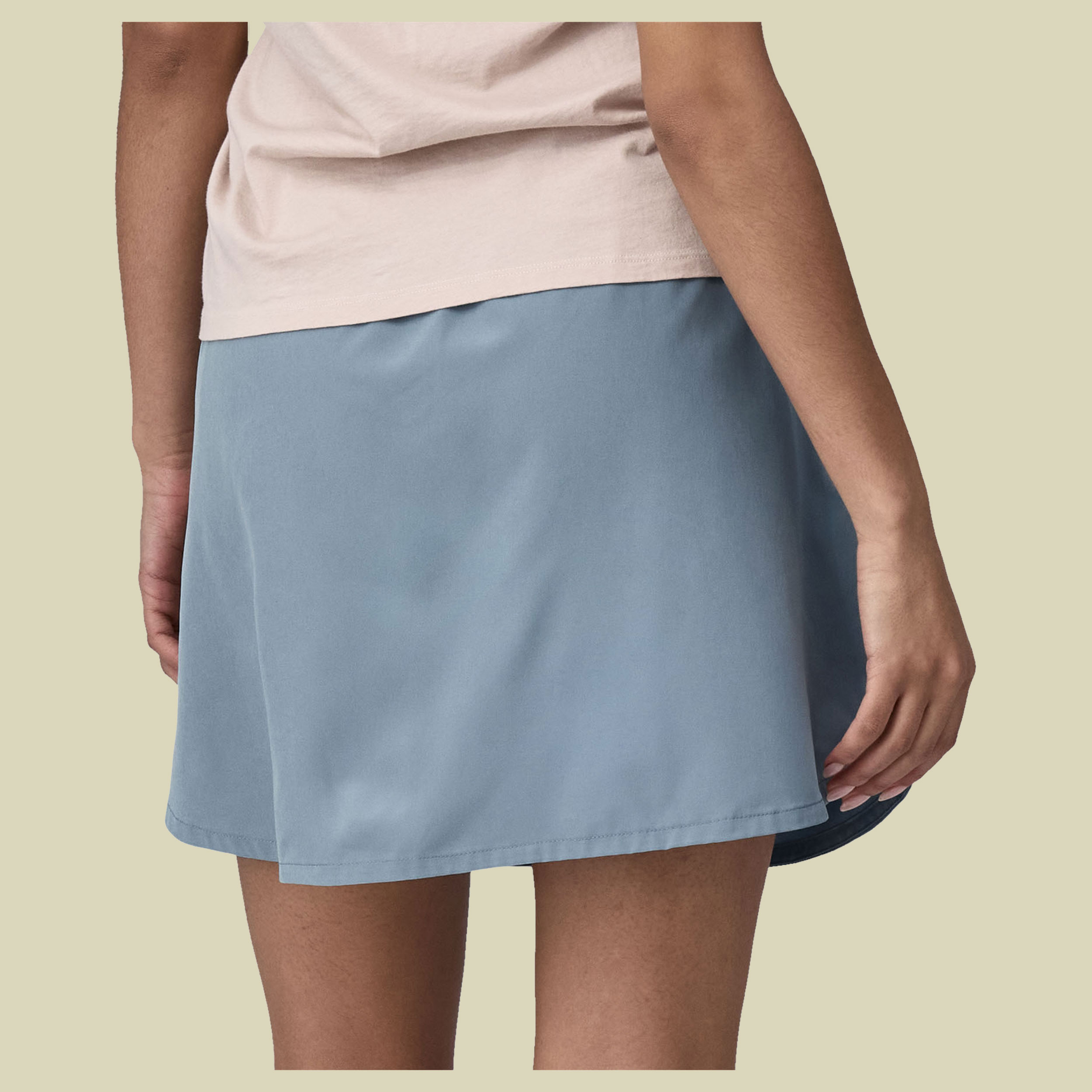 Fleetwith Skort Women XS grau - light plume grey