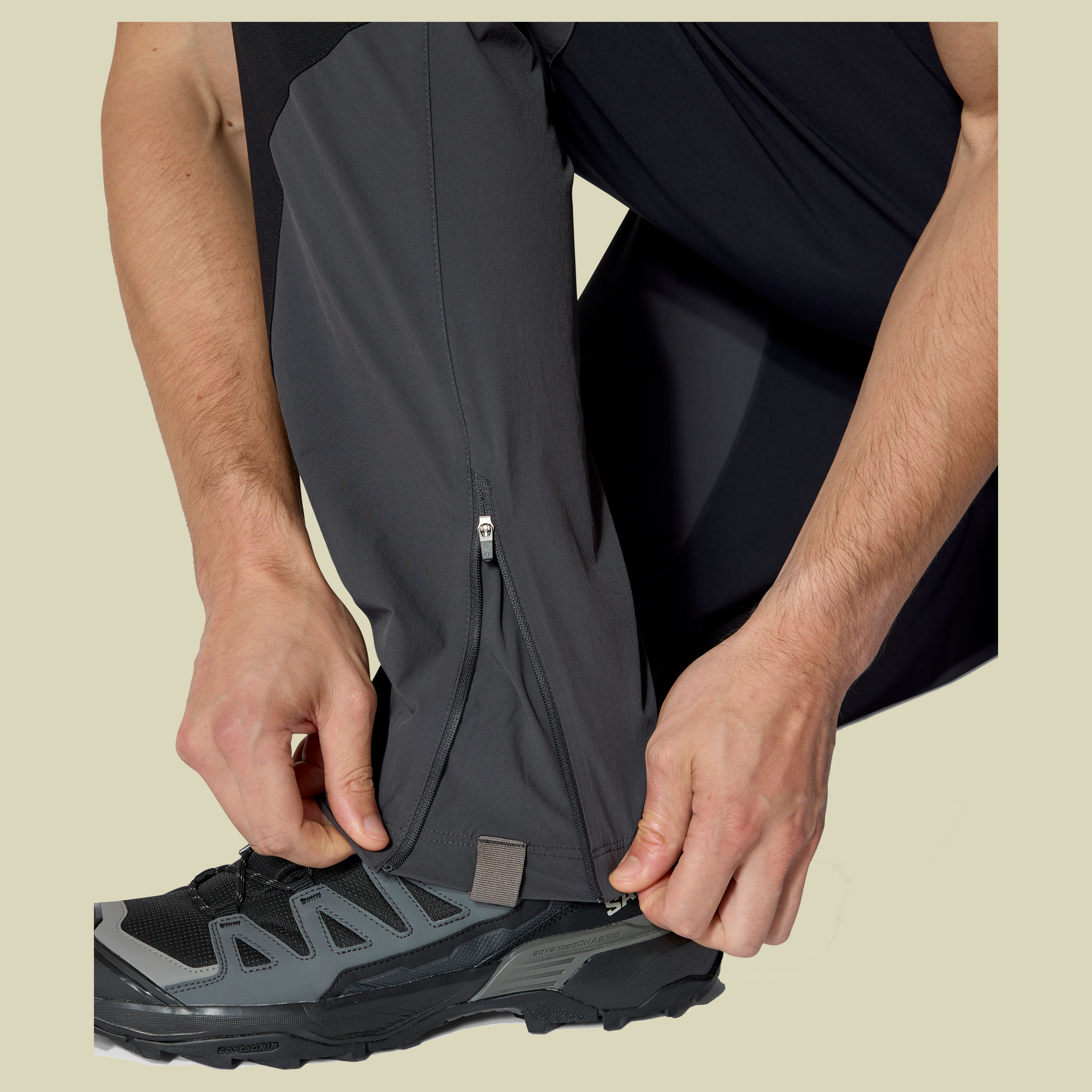 Torque Pants Men 34 grau - anthracite
