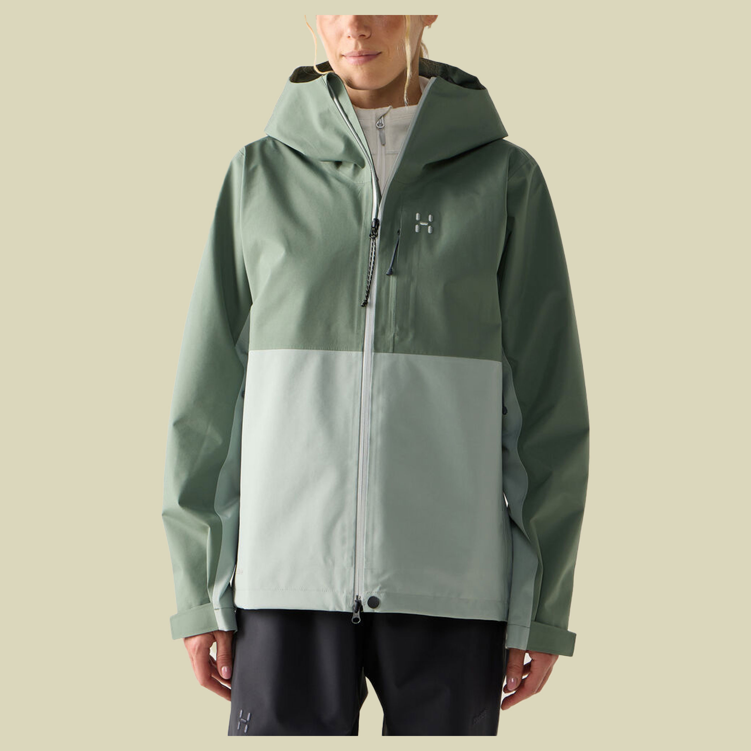 Front Proof II Jacket Women XXL grün- chlorophyll green/dew green