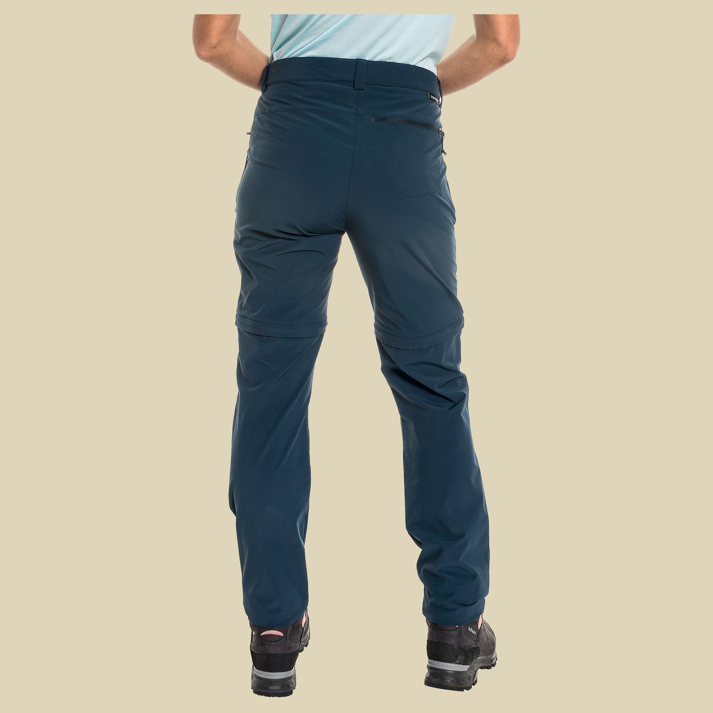 Pants Ascona Zip Off Women Größe 42 Farbe dress blues