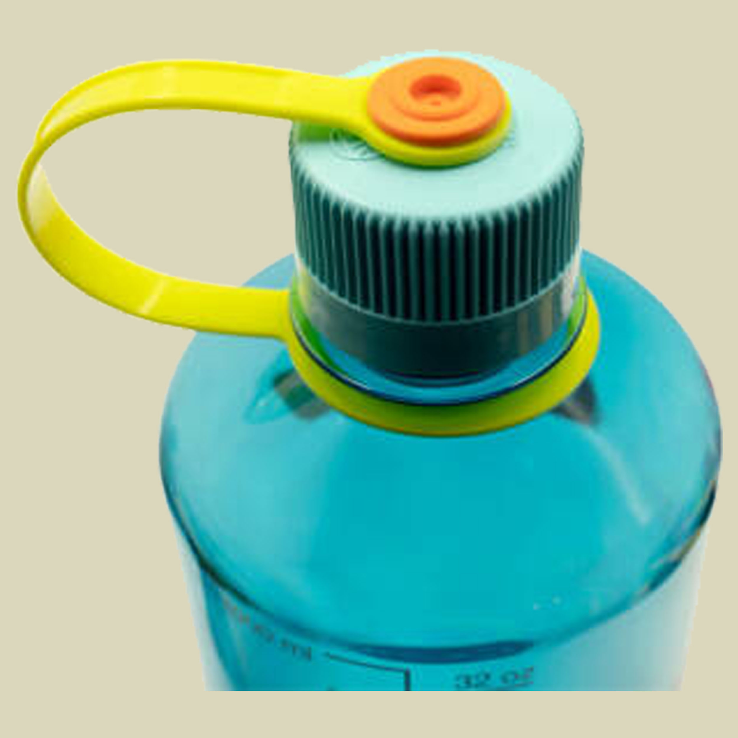 Nalgene Enghalsflasche türkis 1000 - cerulean