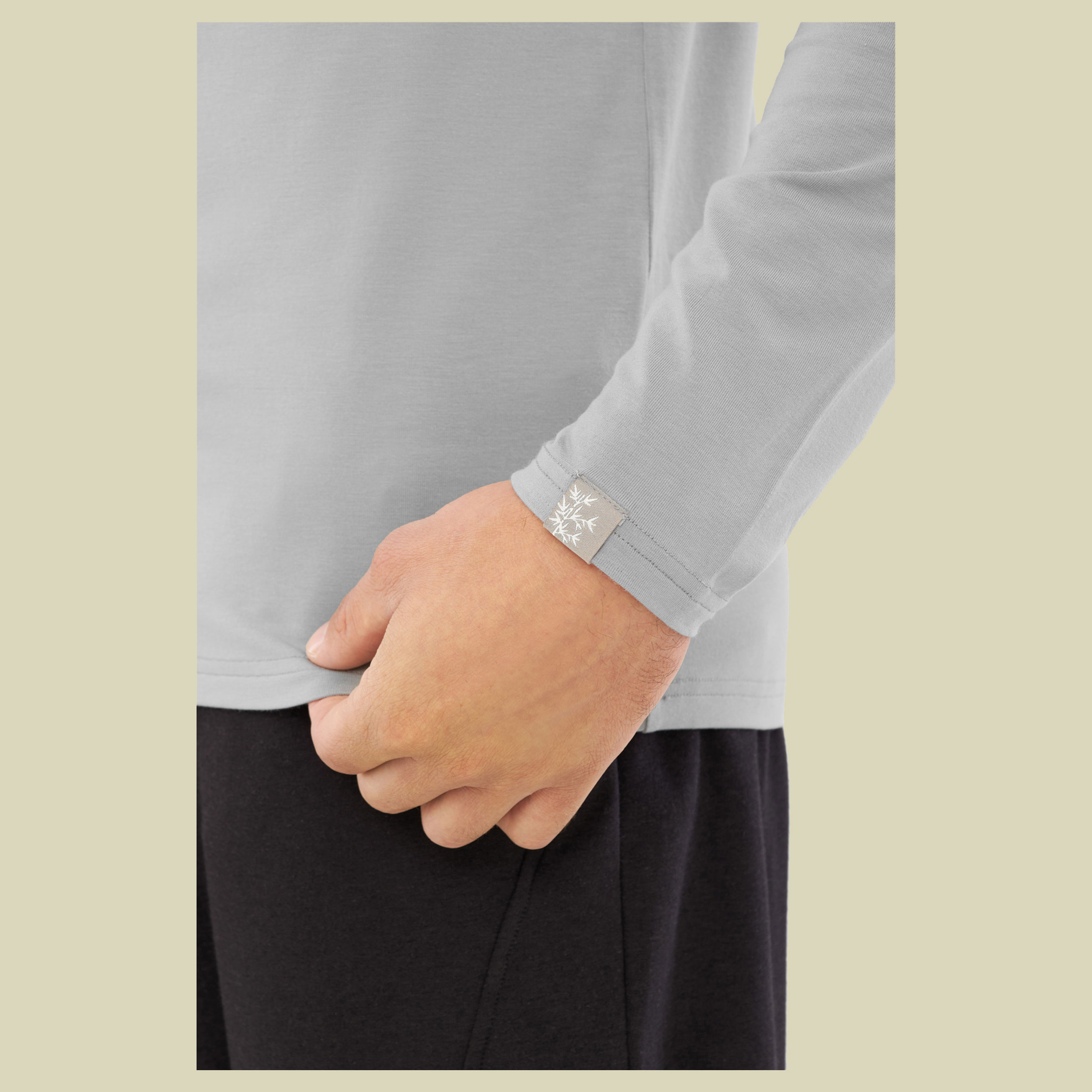Escalante Bamboo Man XXL grau - Farbe light grey