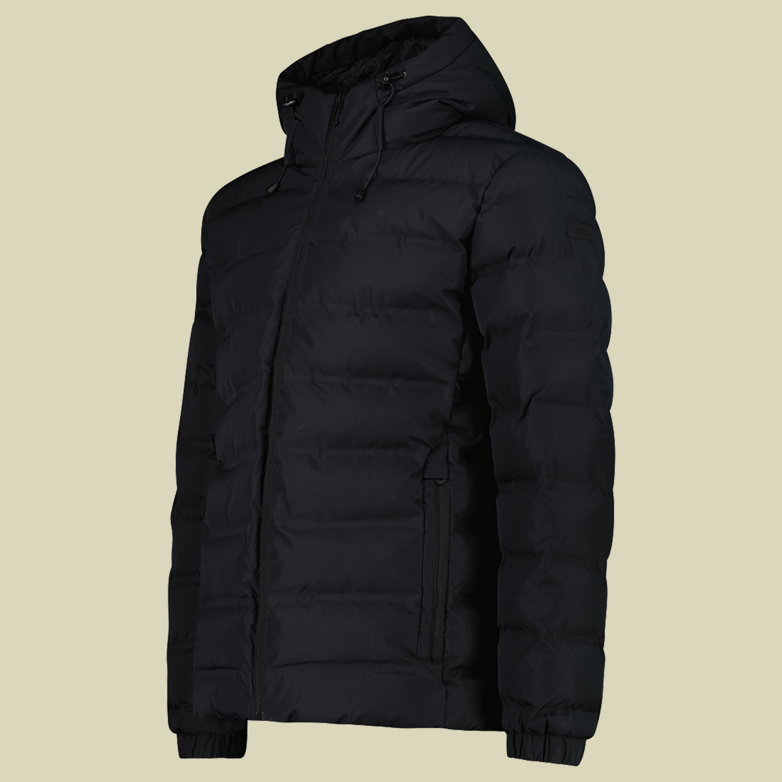 Man Jacket Fix Hood 56 schwarz - Farbe black
