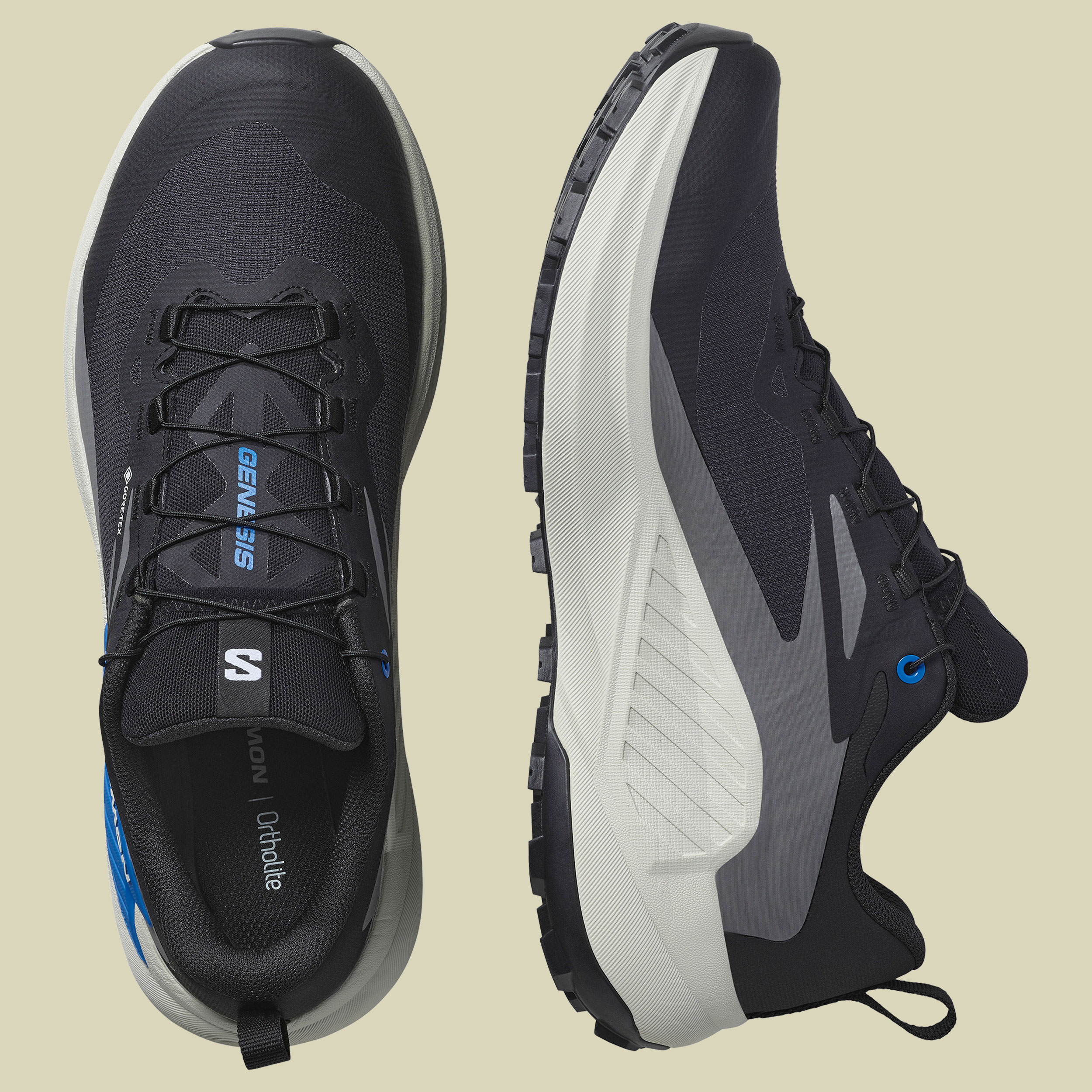 Genesis GTX Men UK 9 mehrfarbig II -. Farbe black/lunar rock/french blue