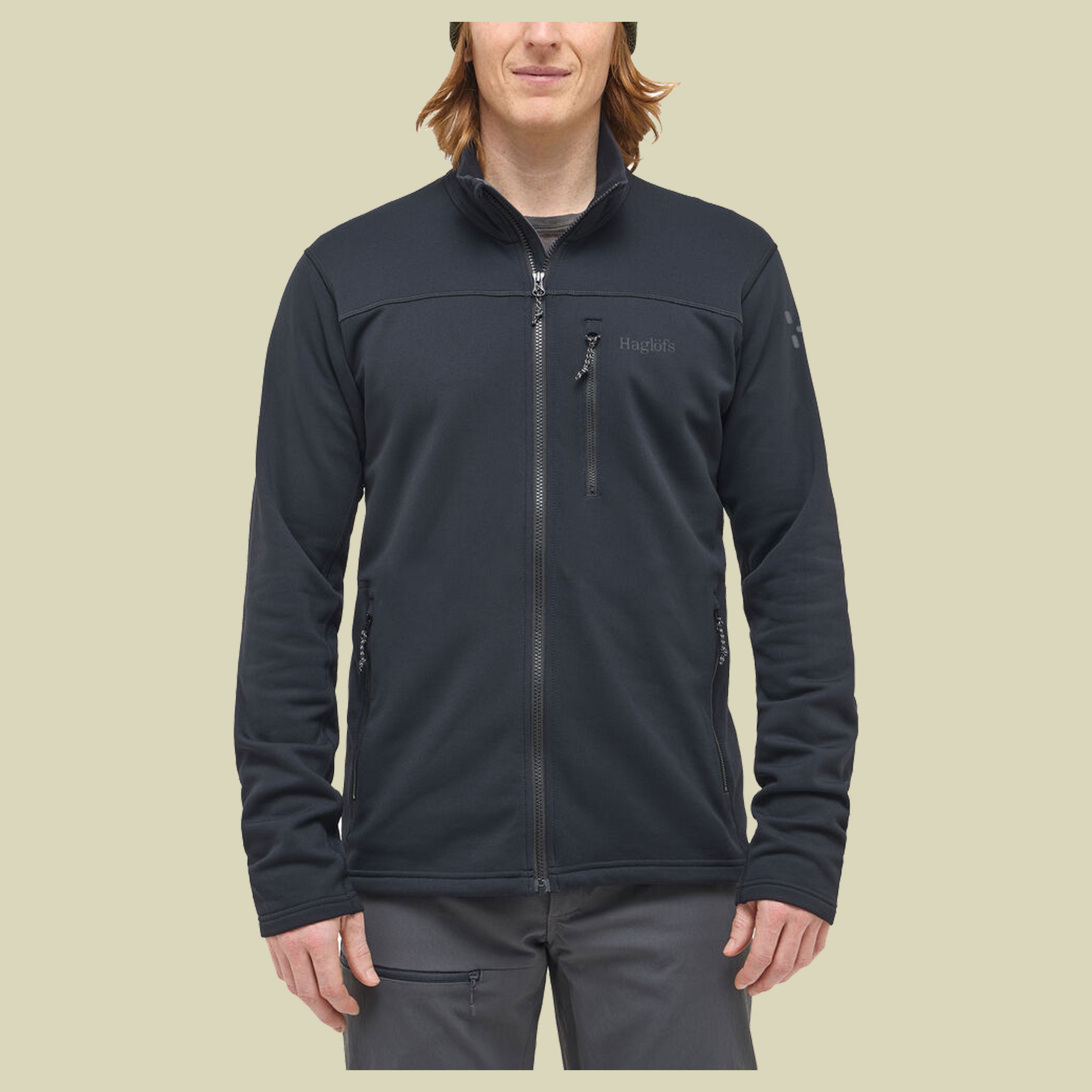 Rosson Mid Jacket Men XXL schwarz - true black