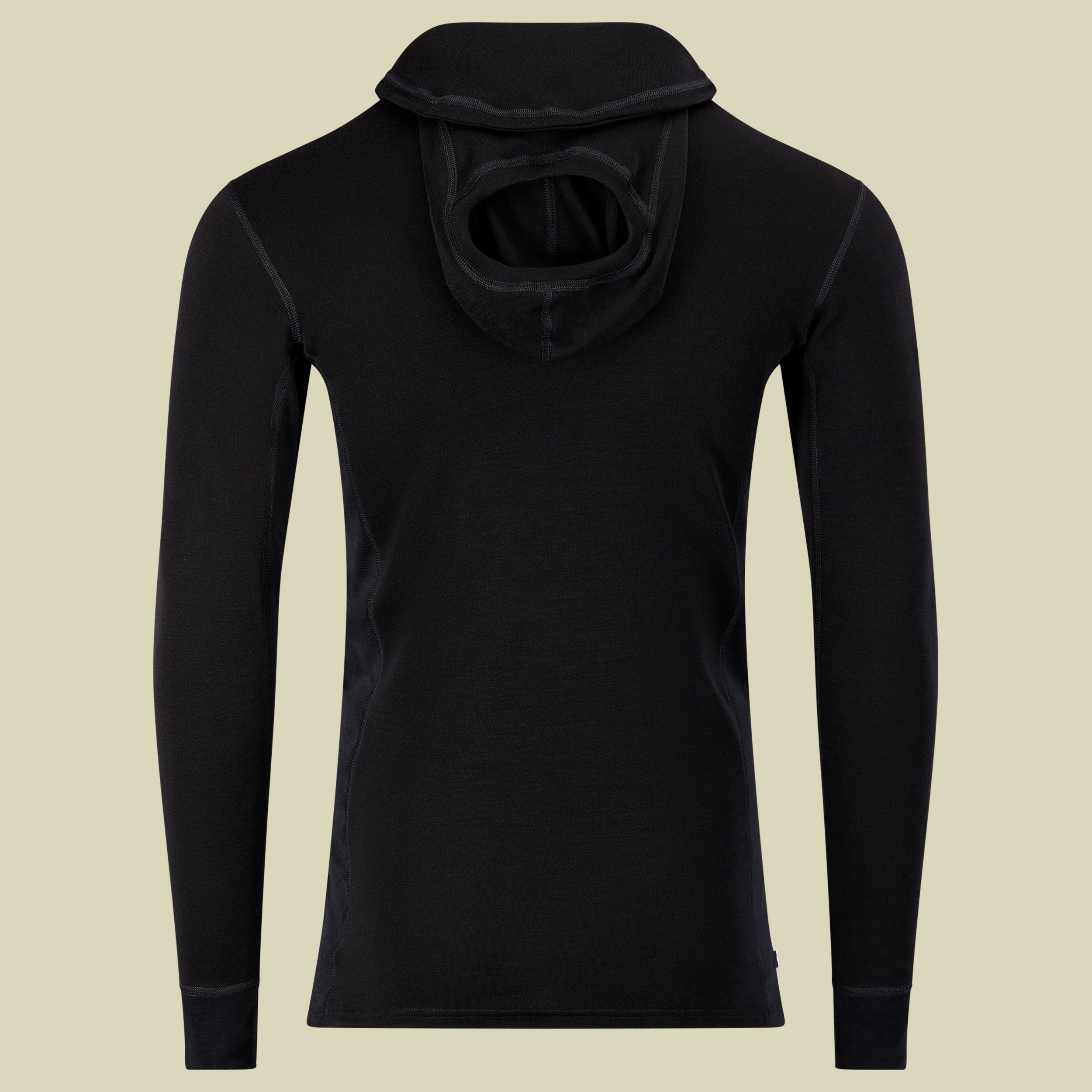 WarmWool Hoodsweater Men XL jet black