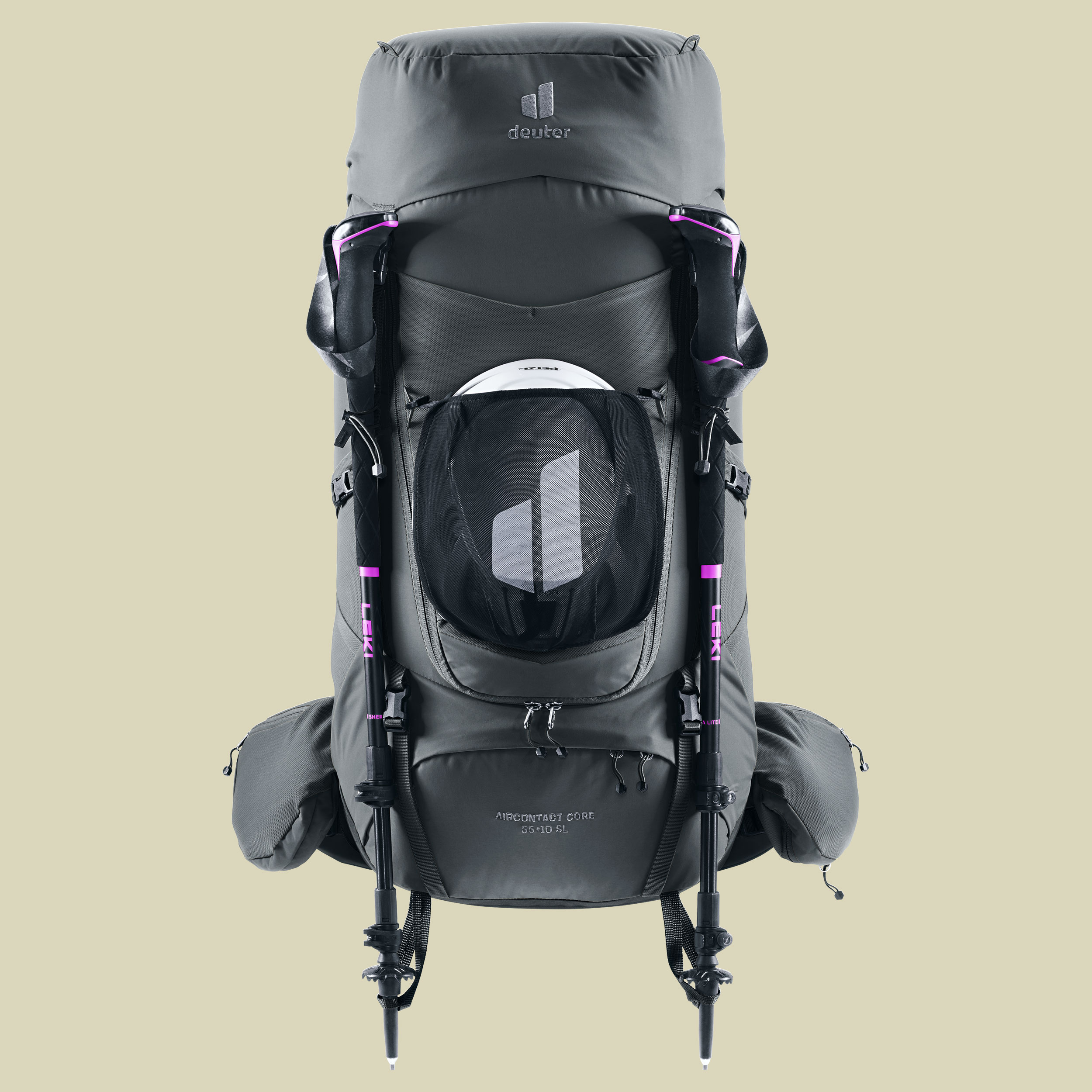 Aircontact Core 55+10 SL Women 55 + 10 grau - graphite