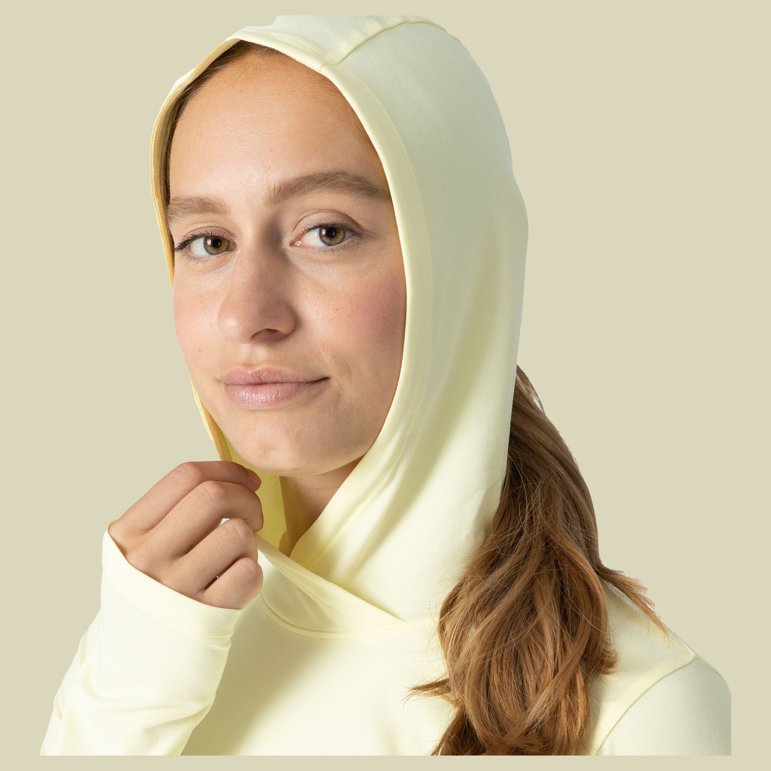 Women`s ActiveIce Spectrum Sun Hoodie XS gelb - sunlight