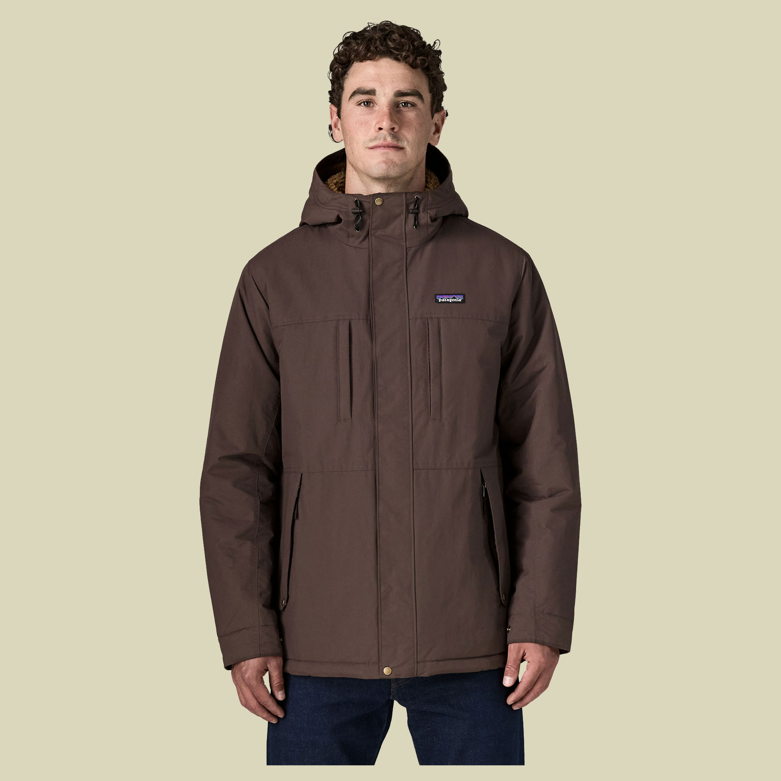 Isthmus Parka Men XL braun1 - den brown