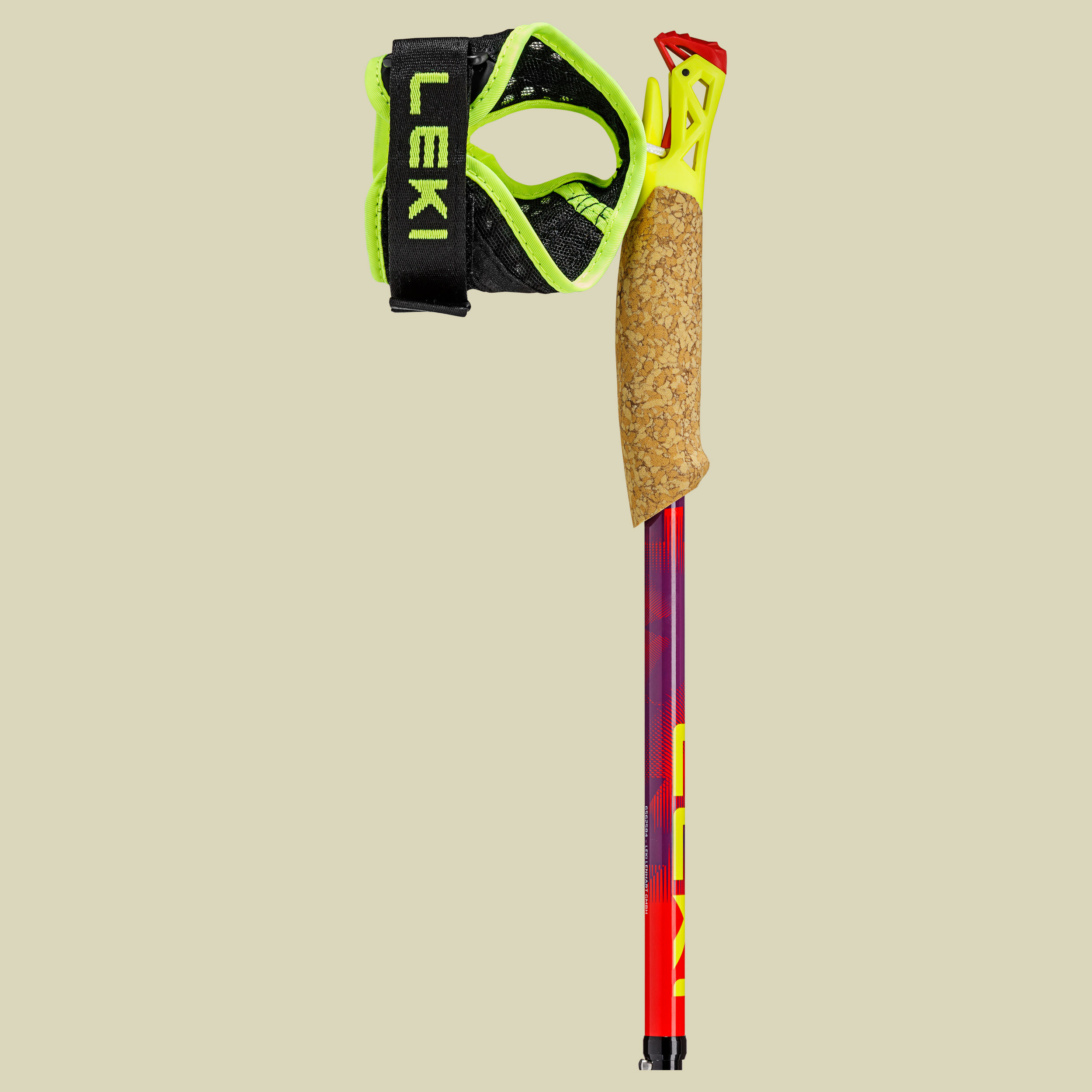 Ultratrail FX.One SuperLite 130 cm mehrfarbig - bright red-violet-neonyellow