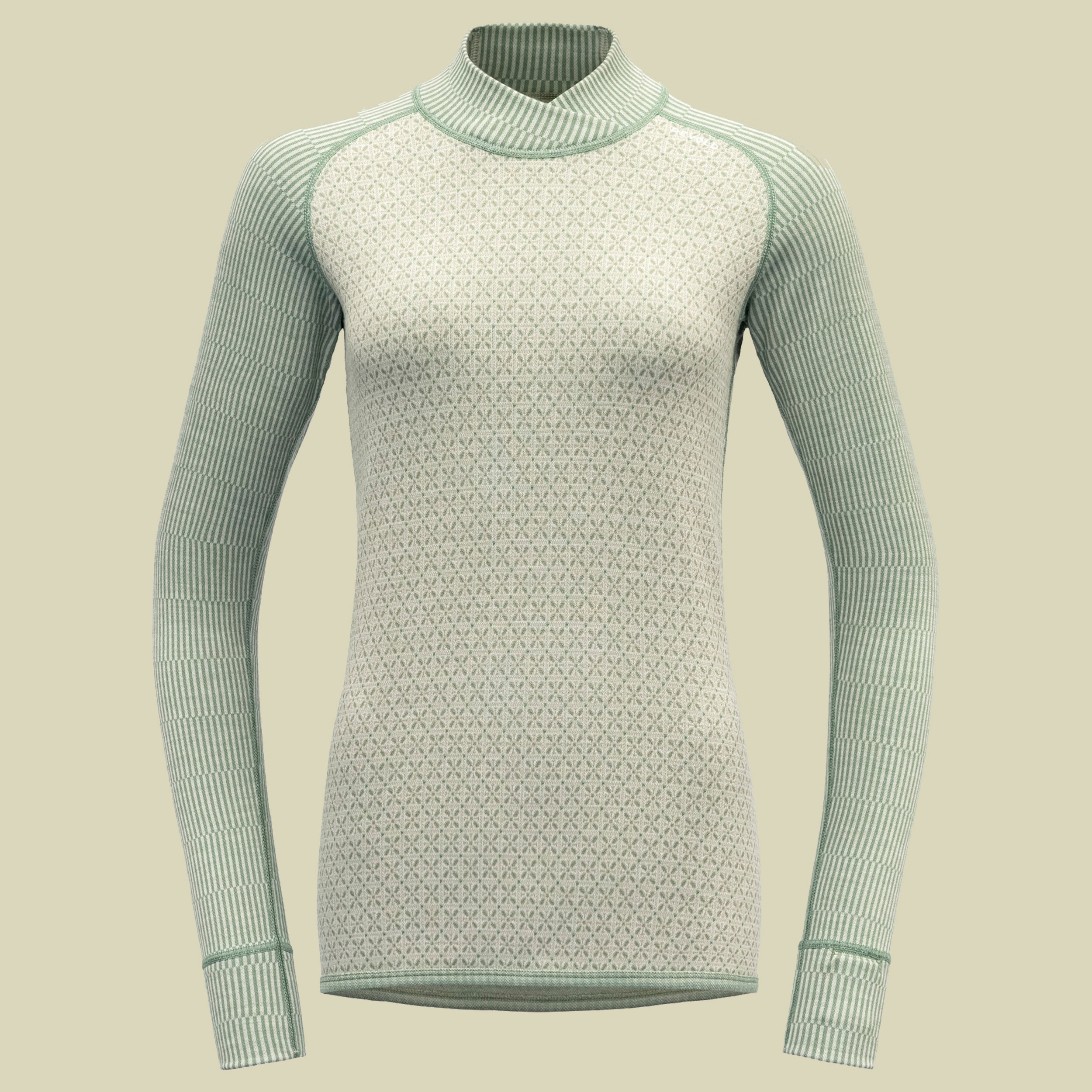 Kvitegga Merino 230 Cross Neck Woman raw white M