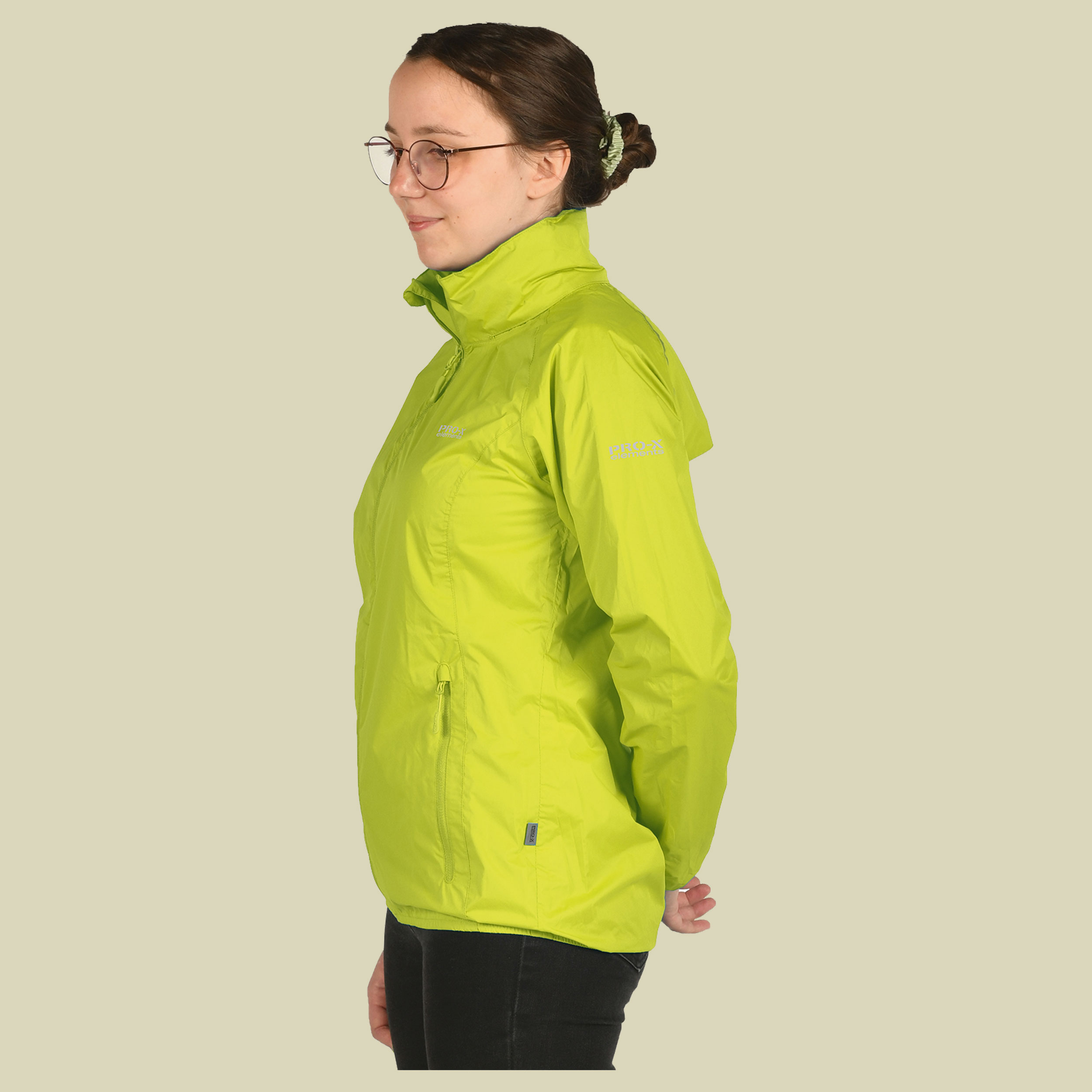 Regenjacke PACKable Women gelb 42 - neon gelb