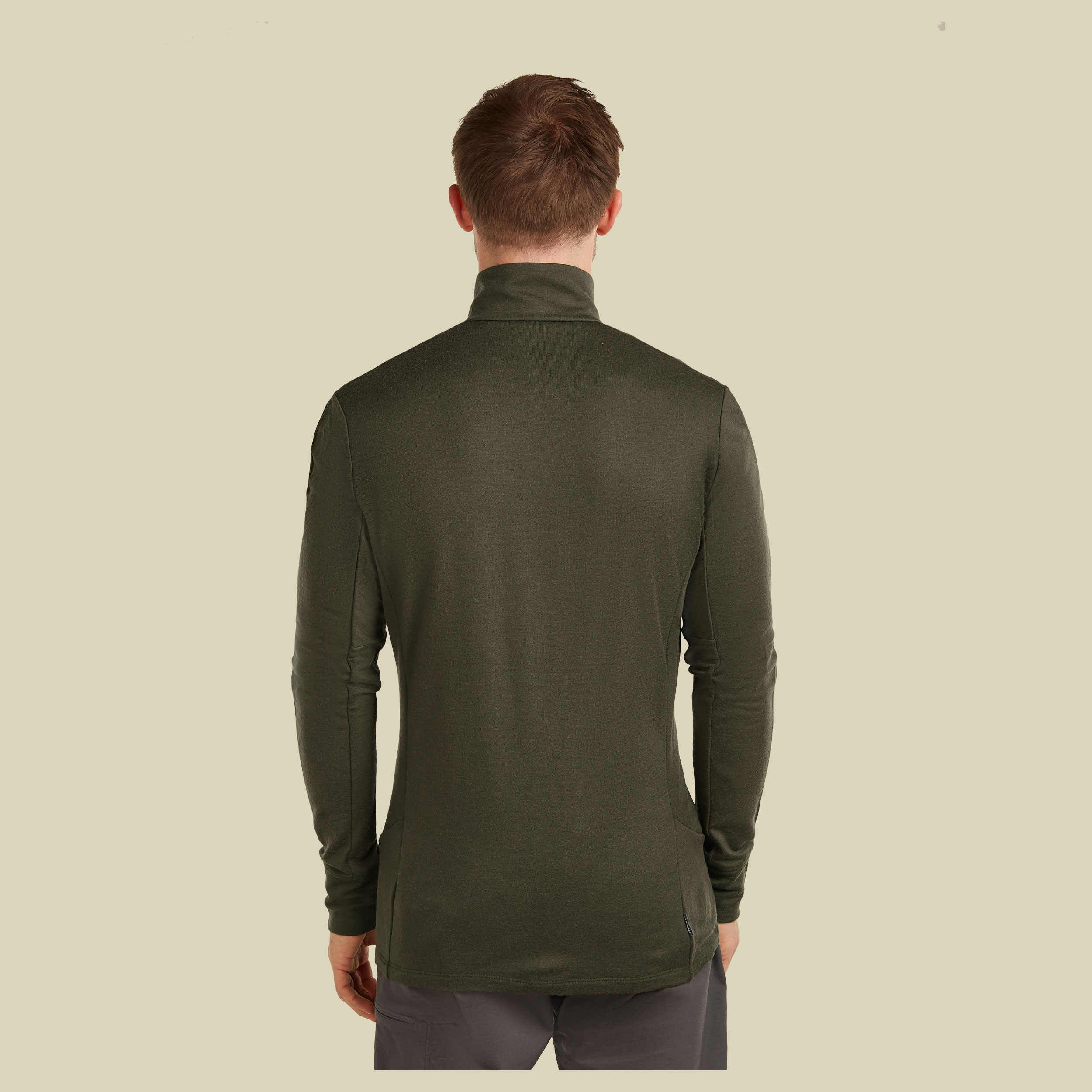 Merino 260 Quantum IV LS Zip Men XXL grün - dark loden