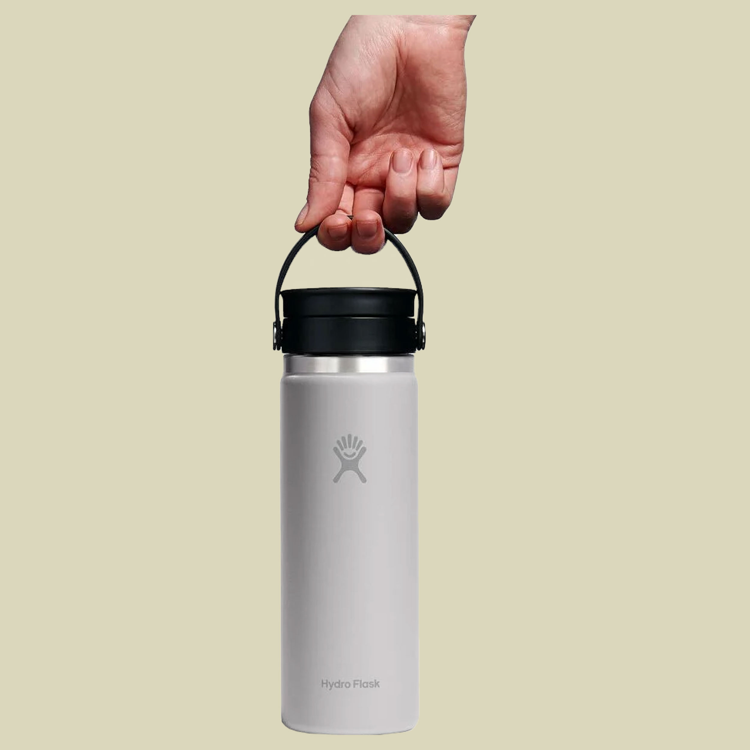 Wide Flex Sip Lid 20 oz (591 ml) grau - Farbe birch